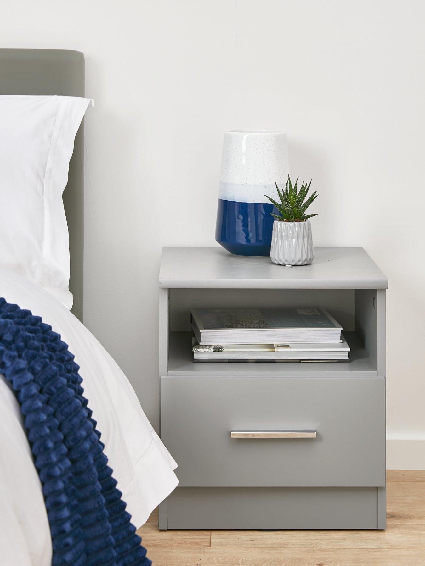 The Very Collection Panama 1 Drawer Bedside Cabinet - FSC® Certified