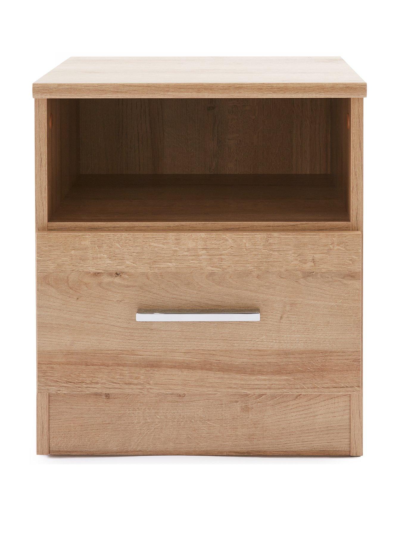  image of everyday-panama-1-drawer-bedside-cabinetnbsp--fscreg-certified