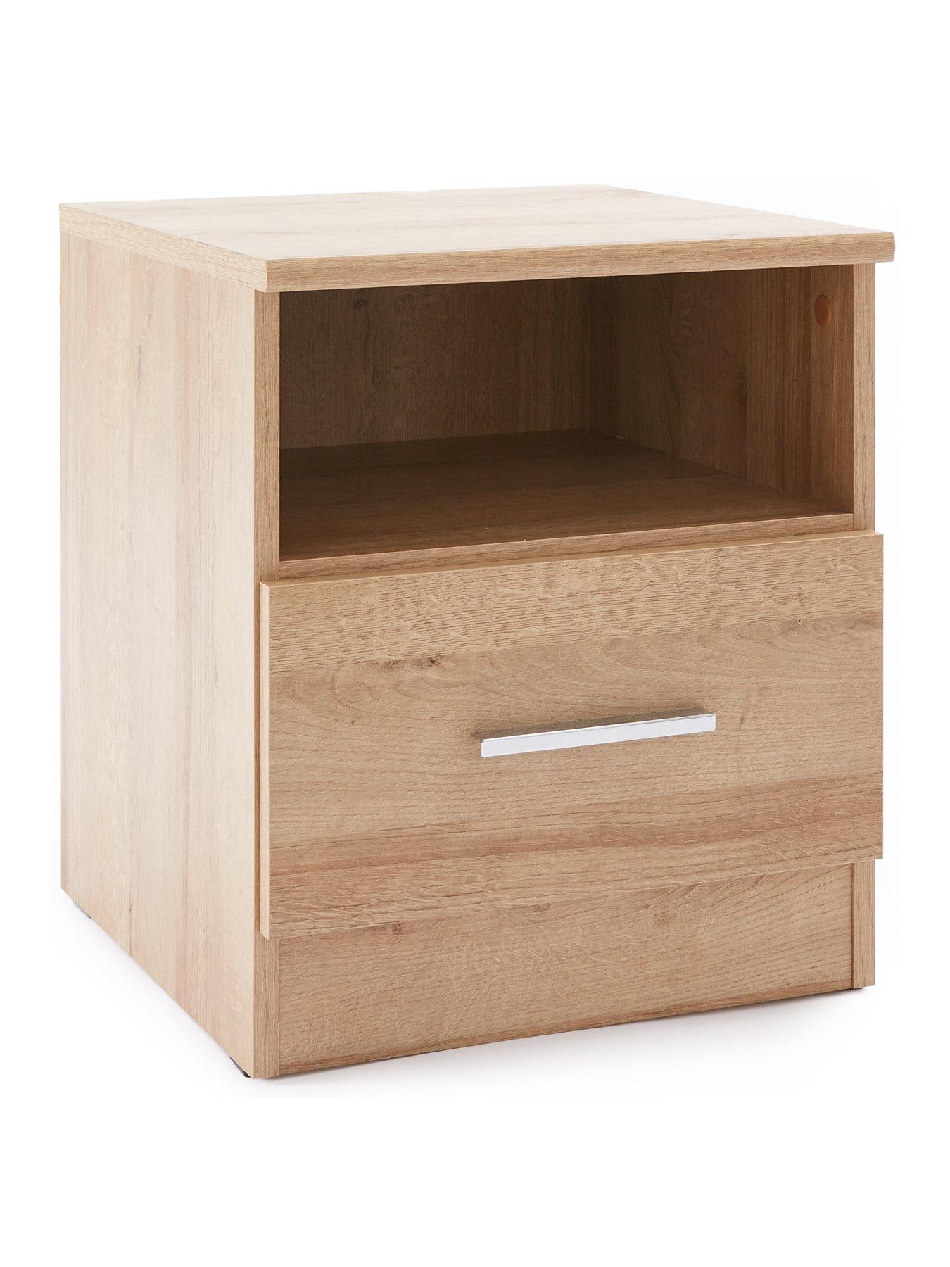  image of everyday-panama-1-drawer-bedside-cabinetnbsp--fscreg-certified