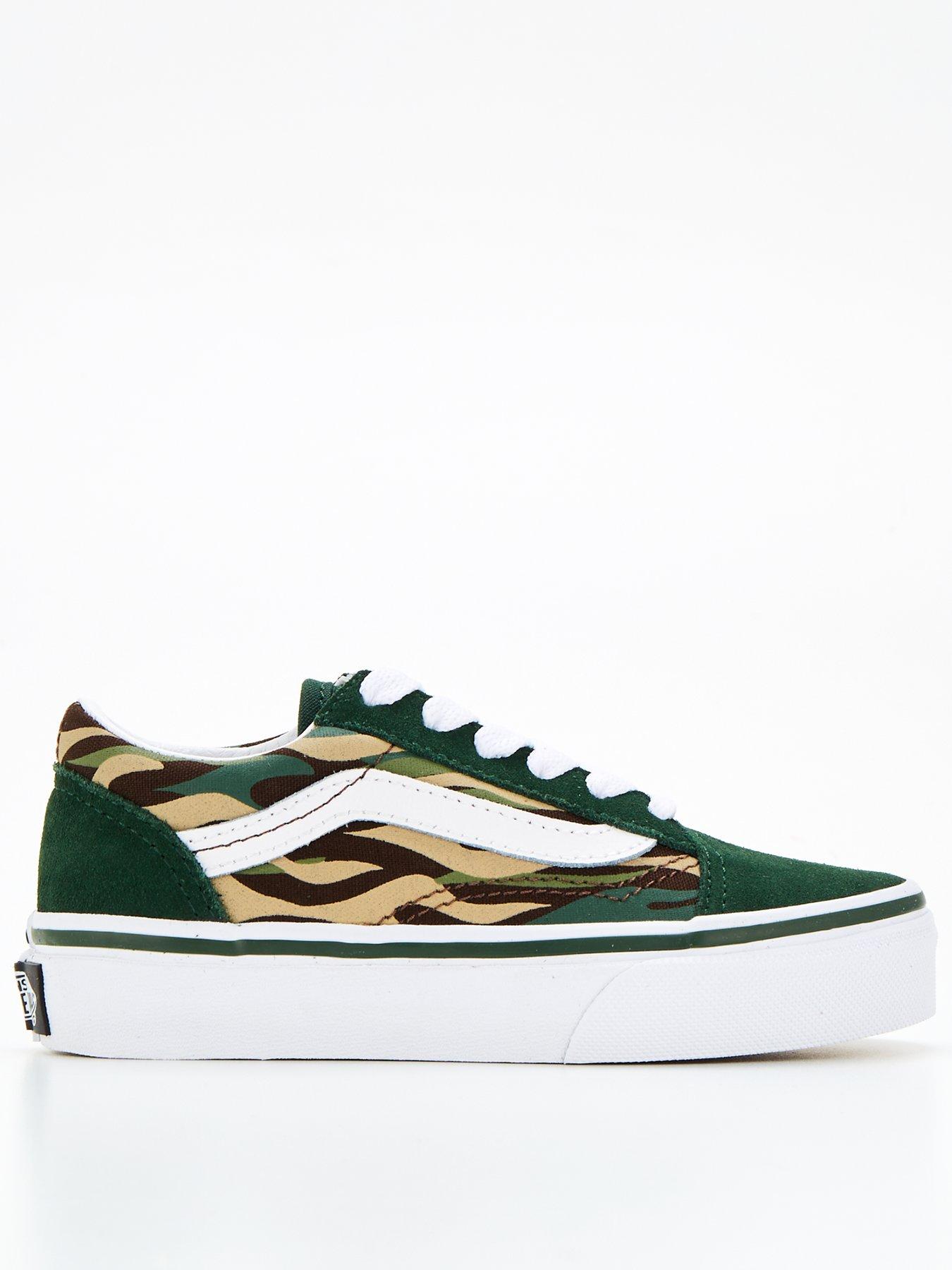 Camo old hot sale skool vans