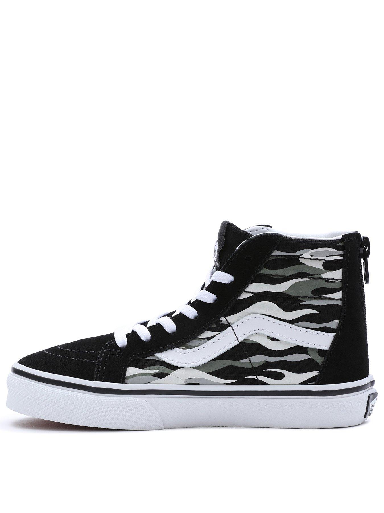 Vans camo hot sale black