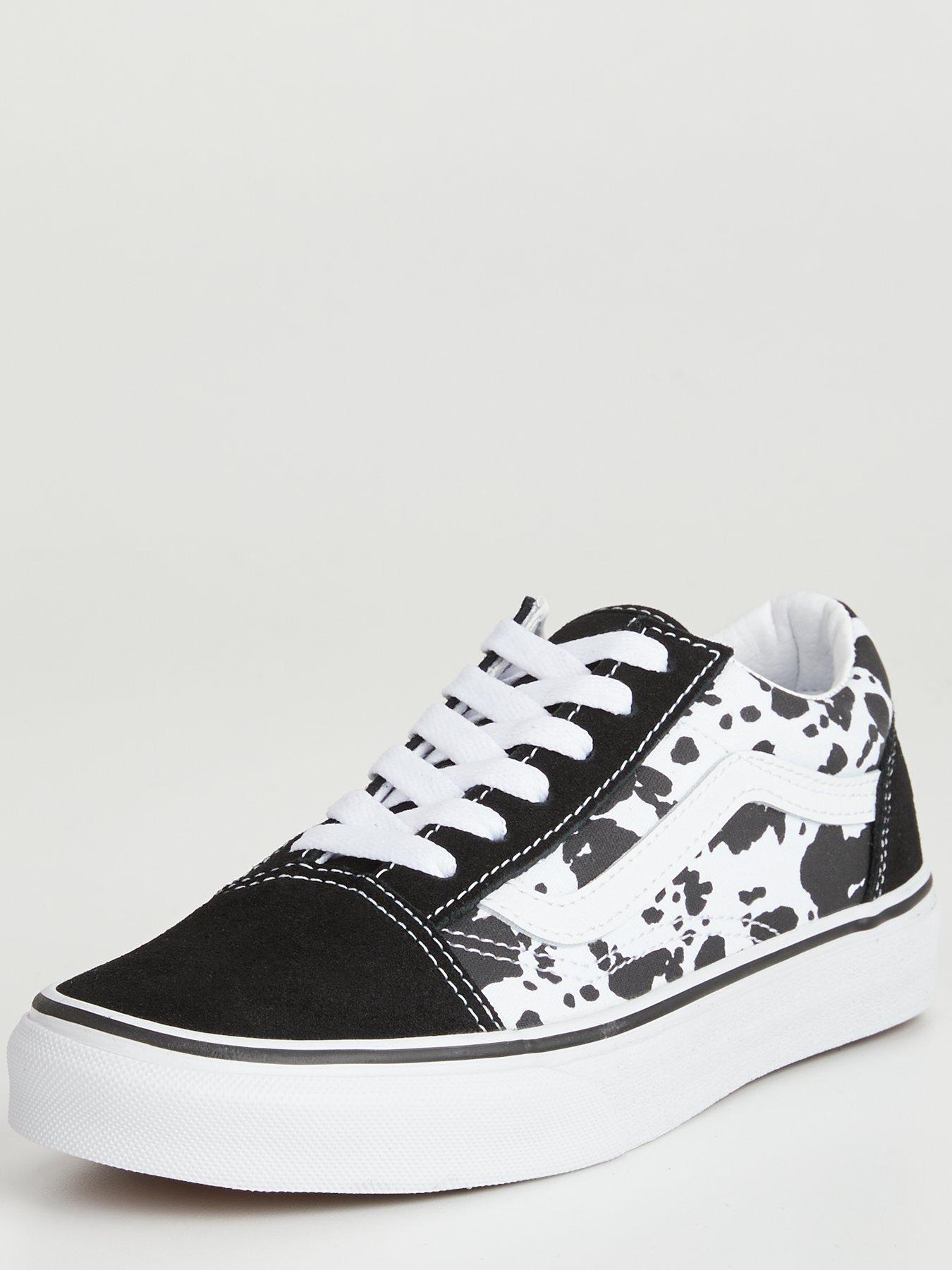 Junior old best sale skool vans black