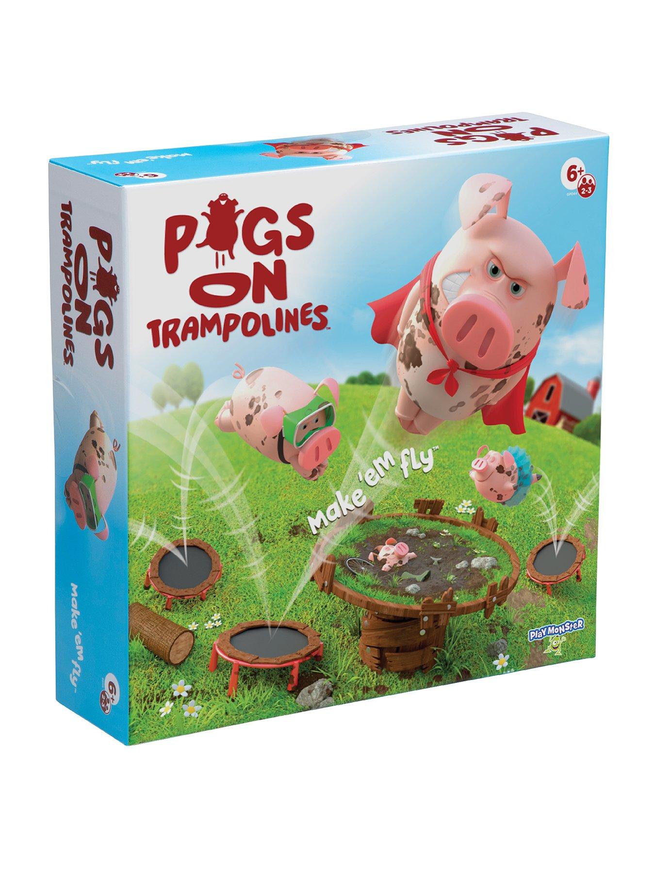 undefined Pigs on Trampolines