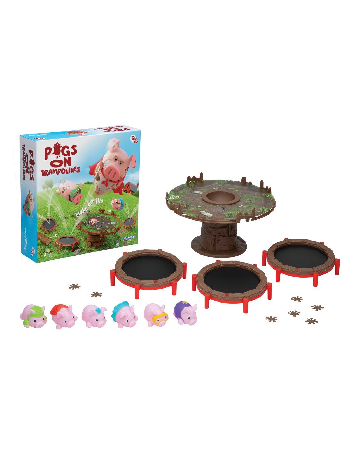 Image 2 of 6 of PlayMonster Pigs on Trampolines