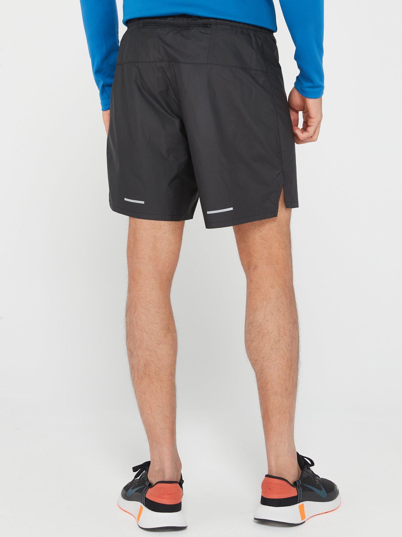 mens black north face shorts