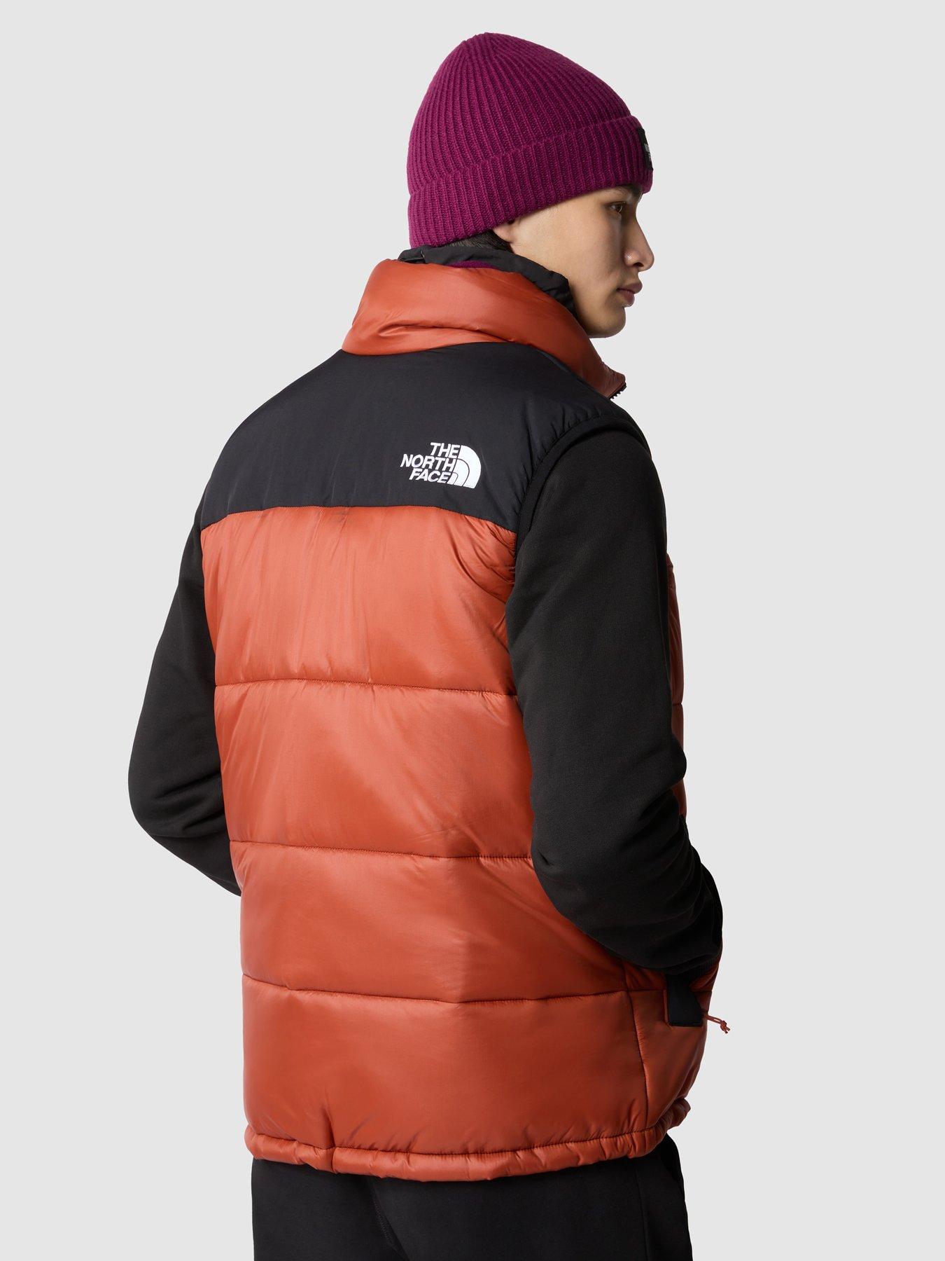 North face hot sale gilet red