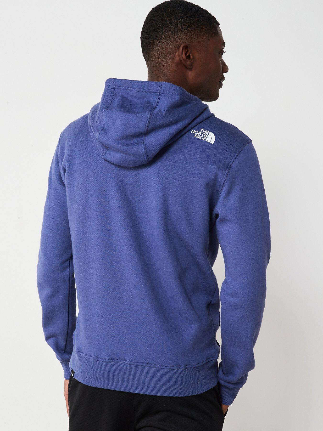 North face open hot sale gate hoodie navy