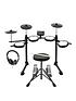  image of axus-electronic-digital-drum-kit-package-with-stool-sticks-and-headphones