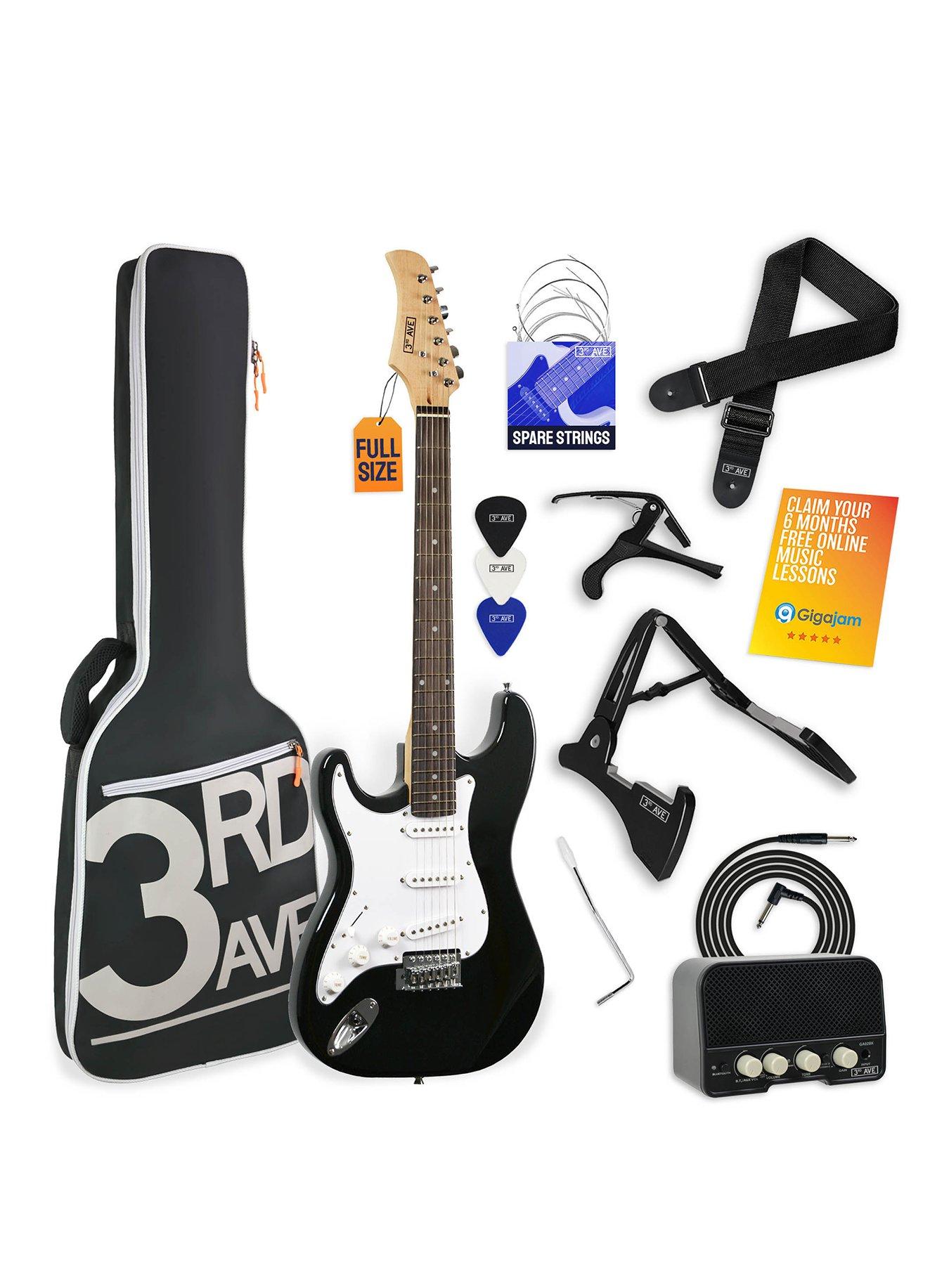Image 1 of 4 of 3rd Avenue 3rd Avenue Full Size 4/4 Electric Guitar Ultimate Kit with Amp - Left Handed