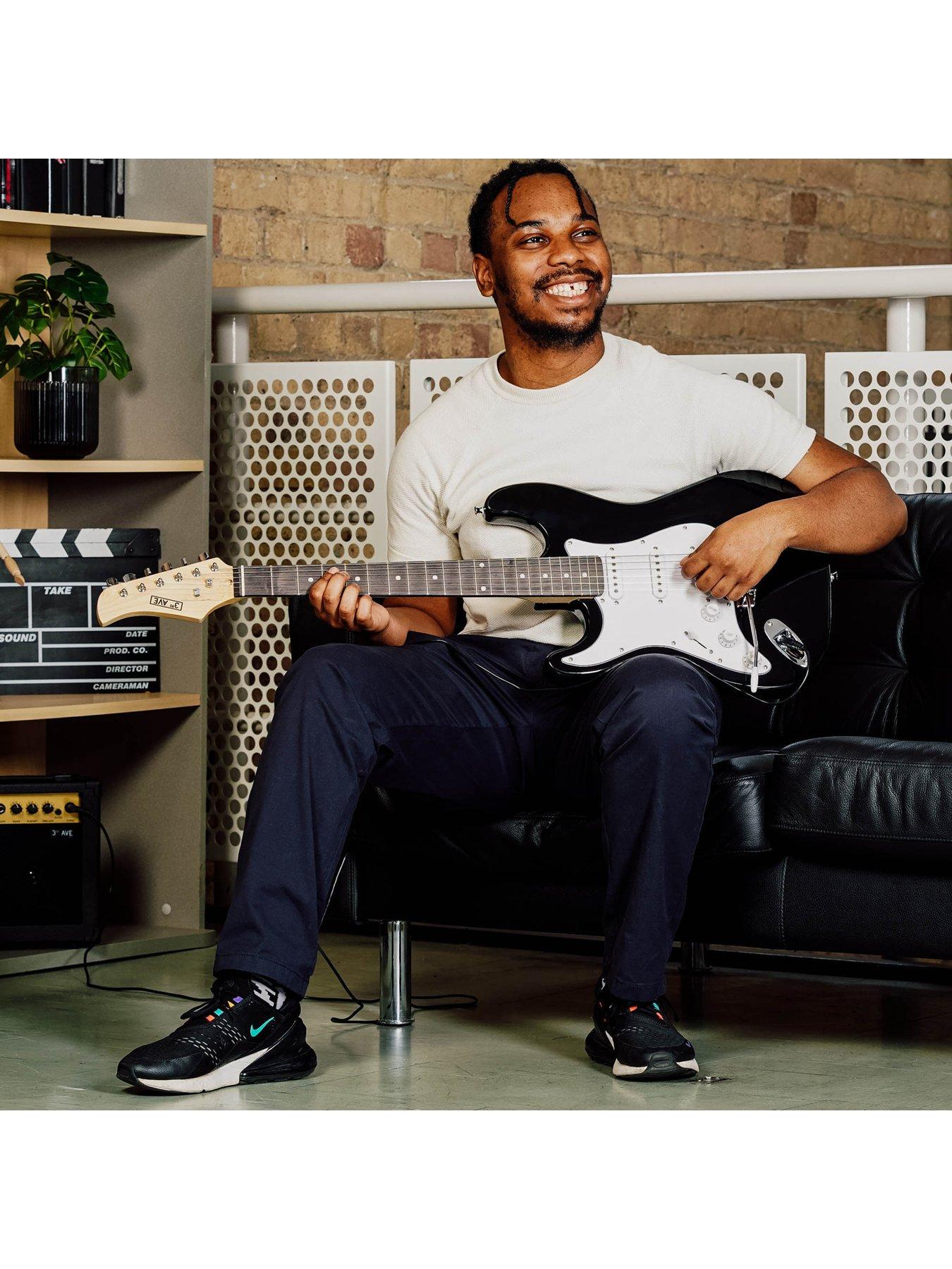 Image 4 of 4 of 3rd Avenue 3rd Avenue Full Size 4/4 Electric Guitar Ultimate Kit with Amp - Left Handed