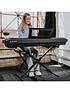  image of axus-88-key-portable-digital-piano-package-in-black-with-stand-headphones-and-bench