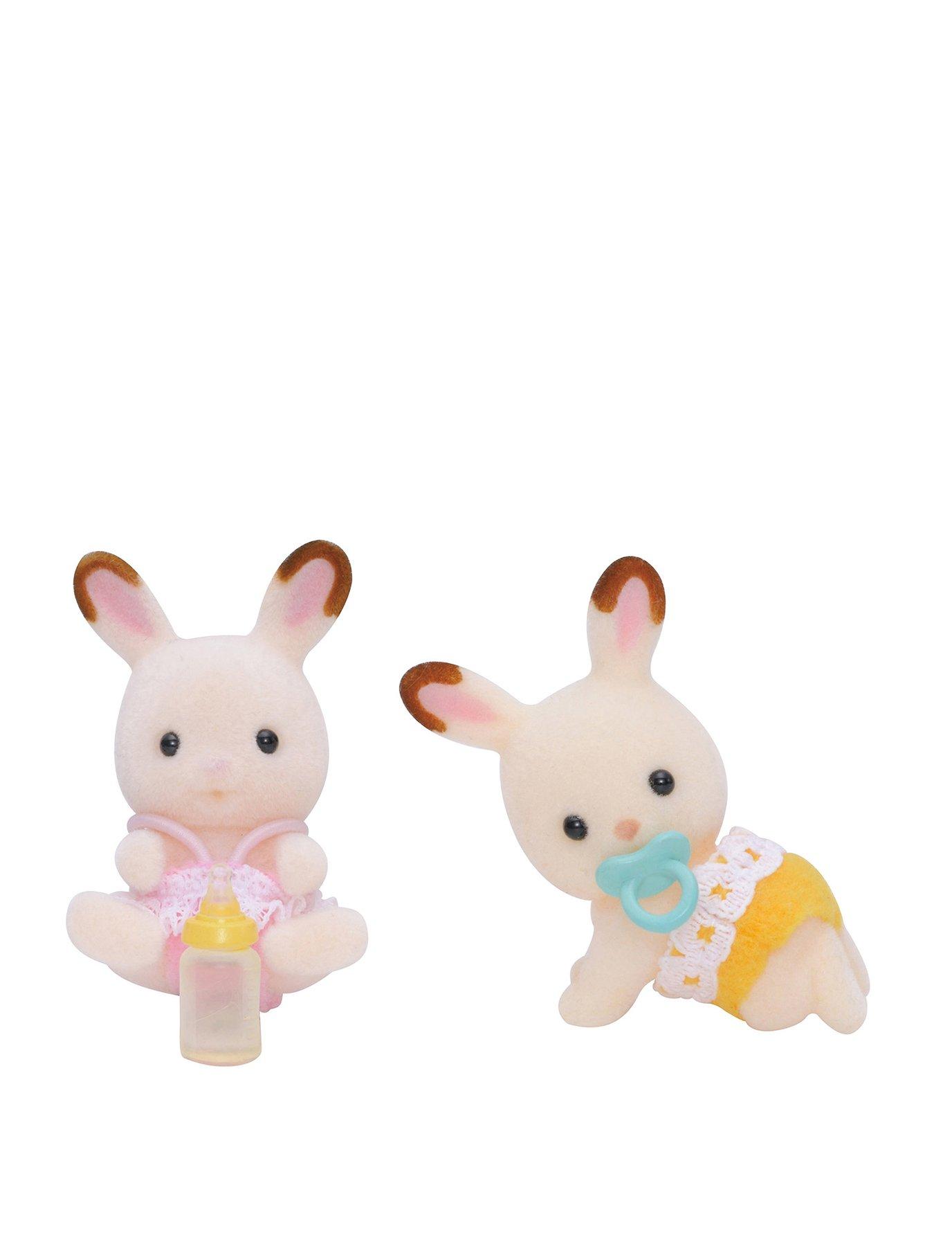 sylvanian-families-chocolate-rabbit-twins-figures