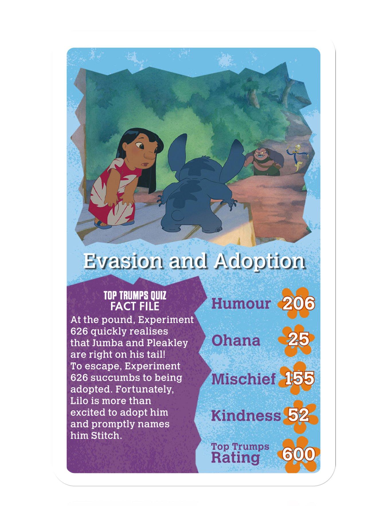 Image 2 of 5 of Top Trumps Lilo &amp; Stitch Top Trumps Card Game