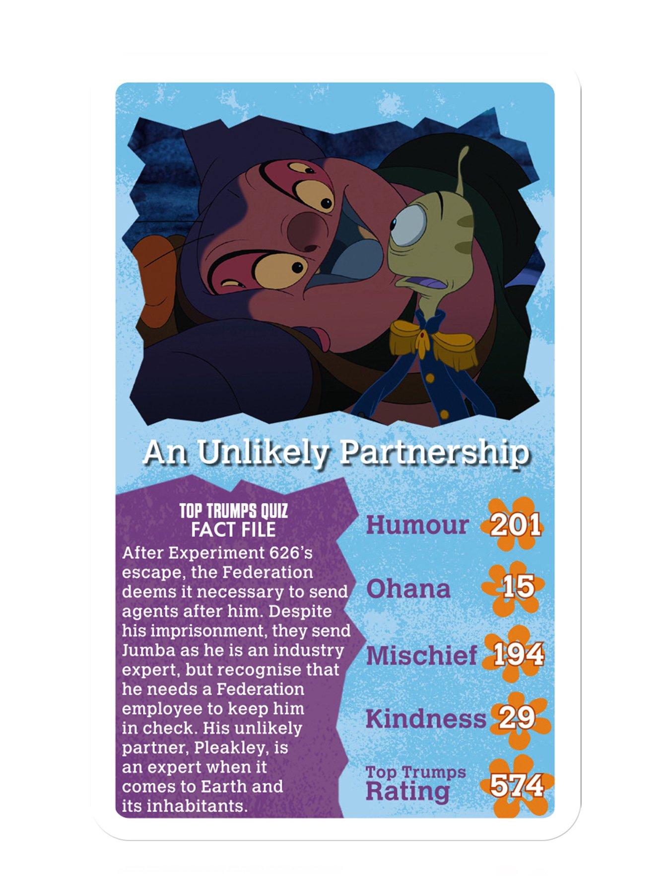 Image 4 of 5 of Top Trumps Lilo &amp; Stitch Top Trumps Card Game
