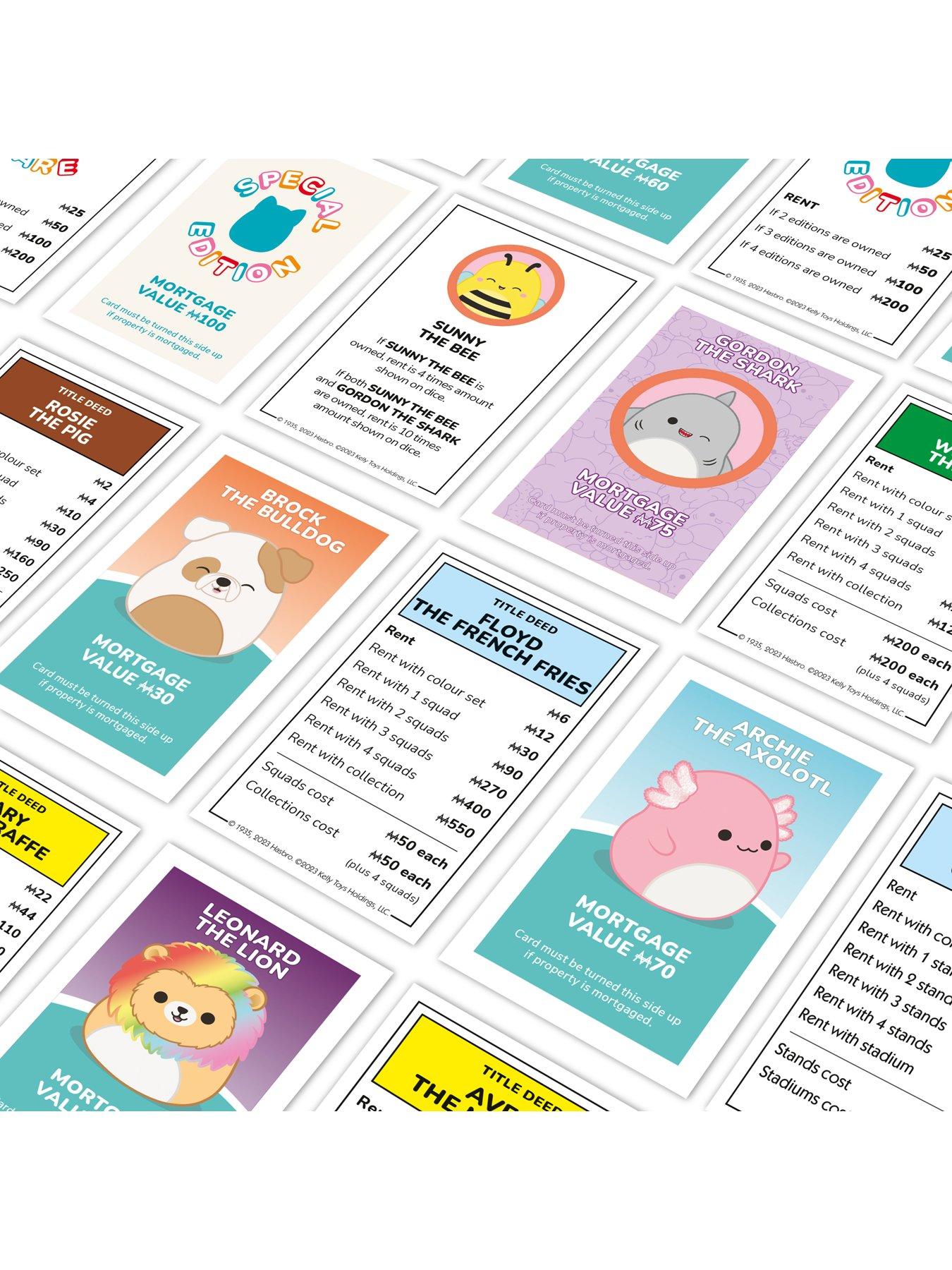  image of monopoly-squishmallowsnbspmonopoly-board-gamenbspeditionnbsp