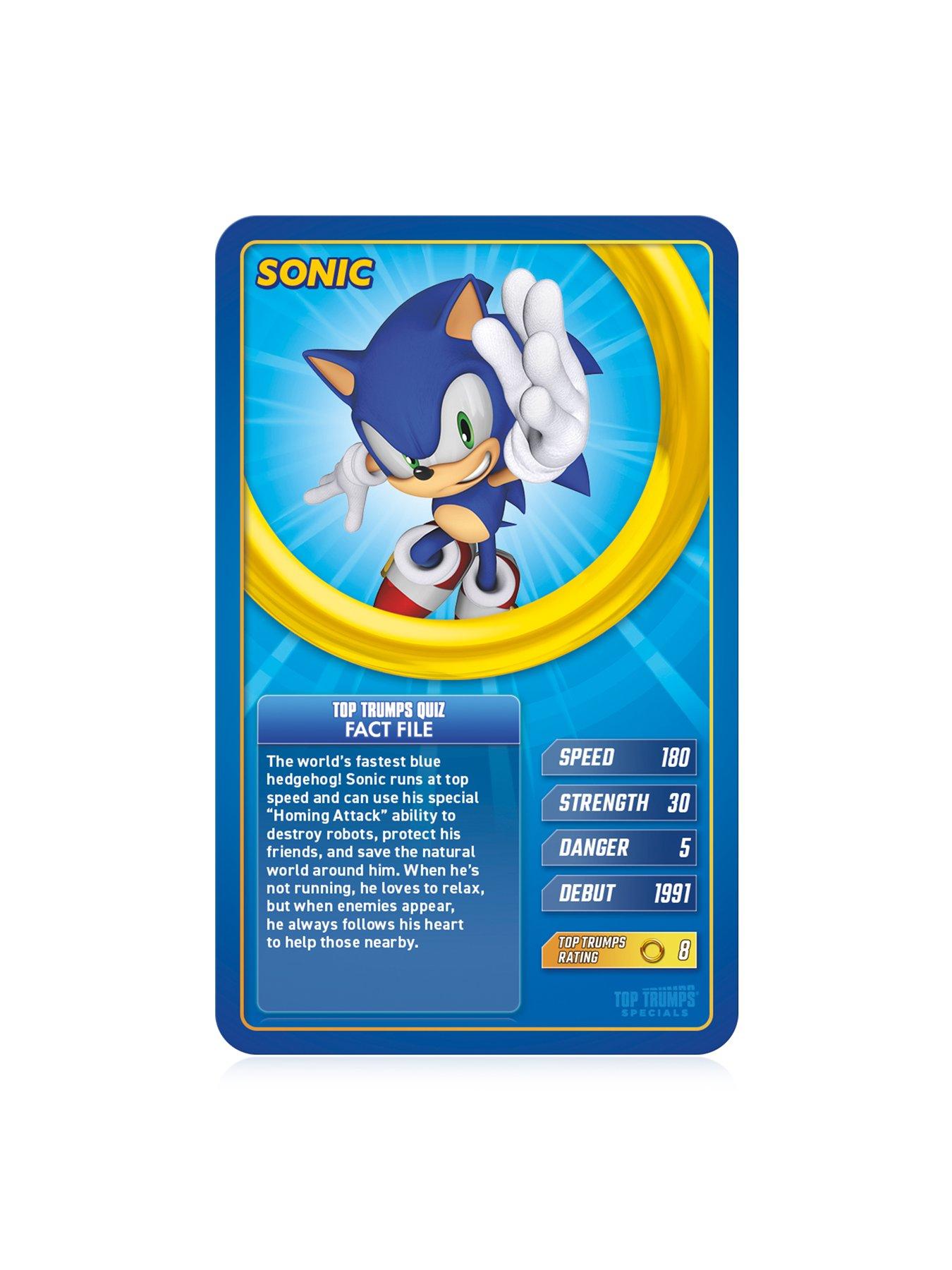 Image 2 of 5 of Top Trumps Sonic The Hedgehog Card Game