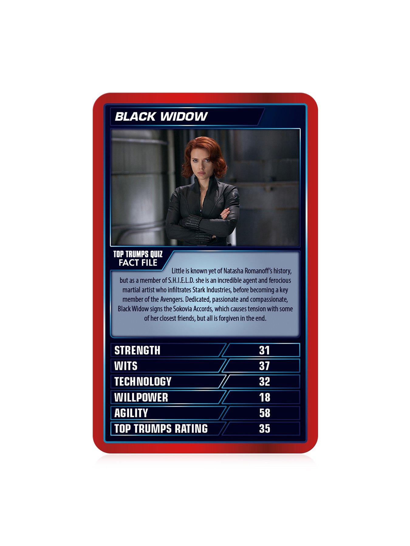  image of top-trumps-marvel-cinematic-top-trumps