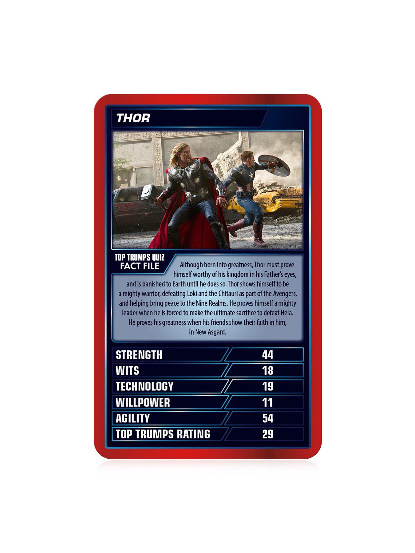  image of top-trumps-marvel-cinematic-top-trumps