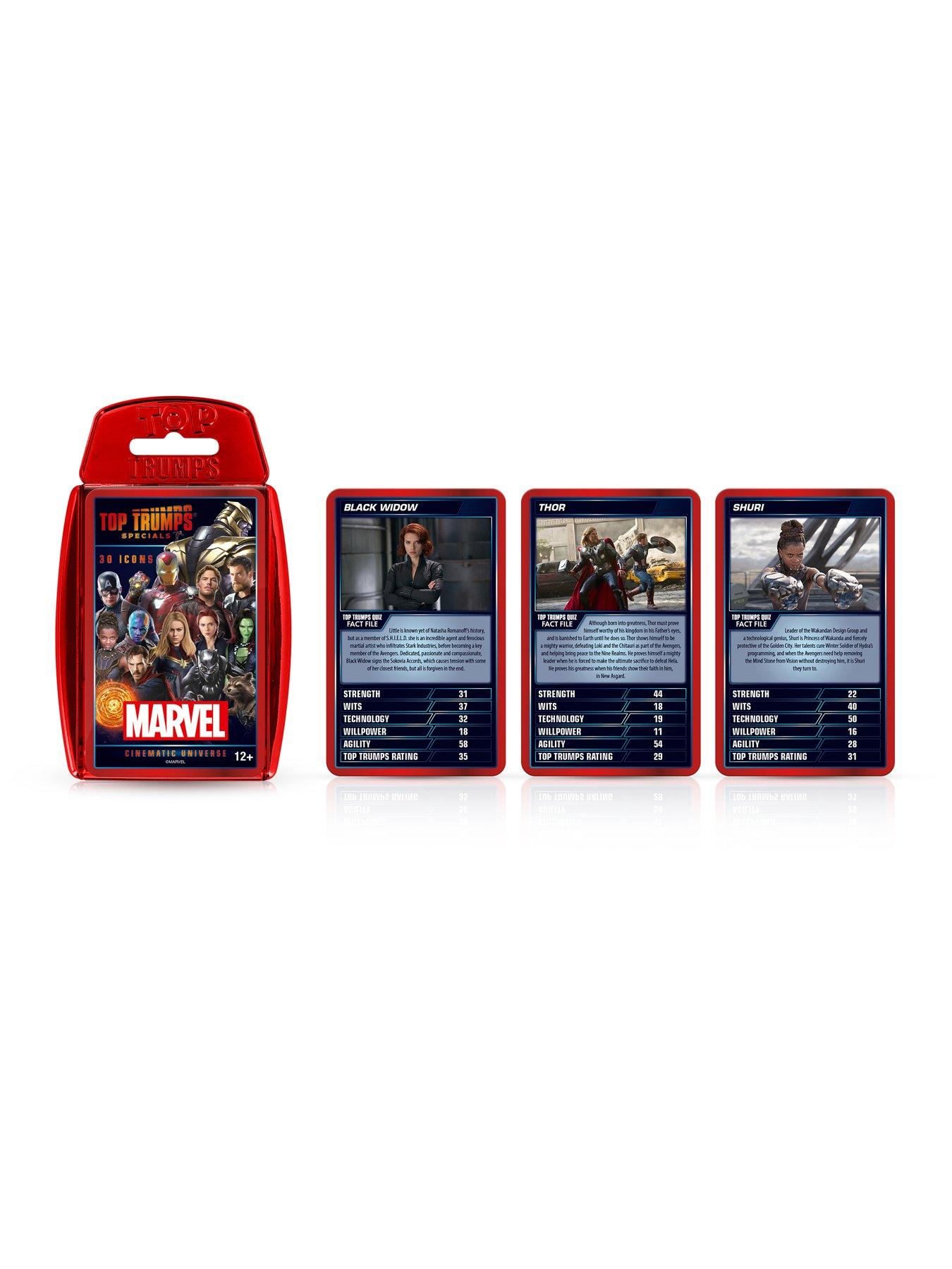  image of top-trumps-marvel-cinematic-top-trumps