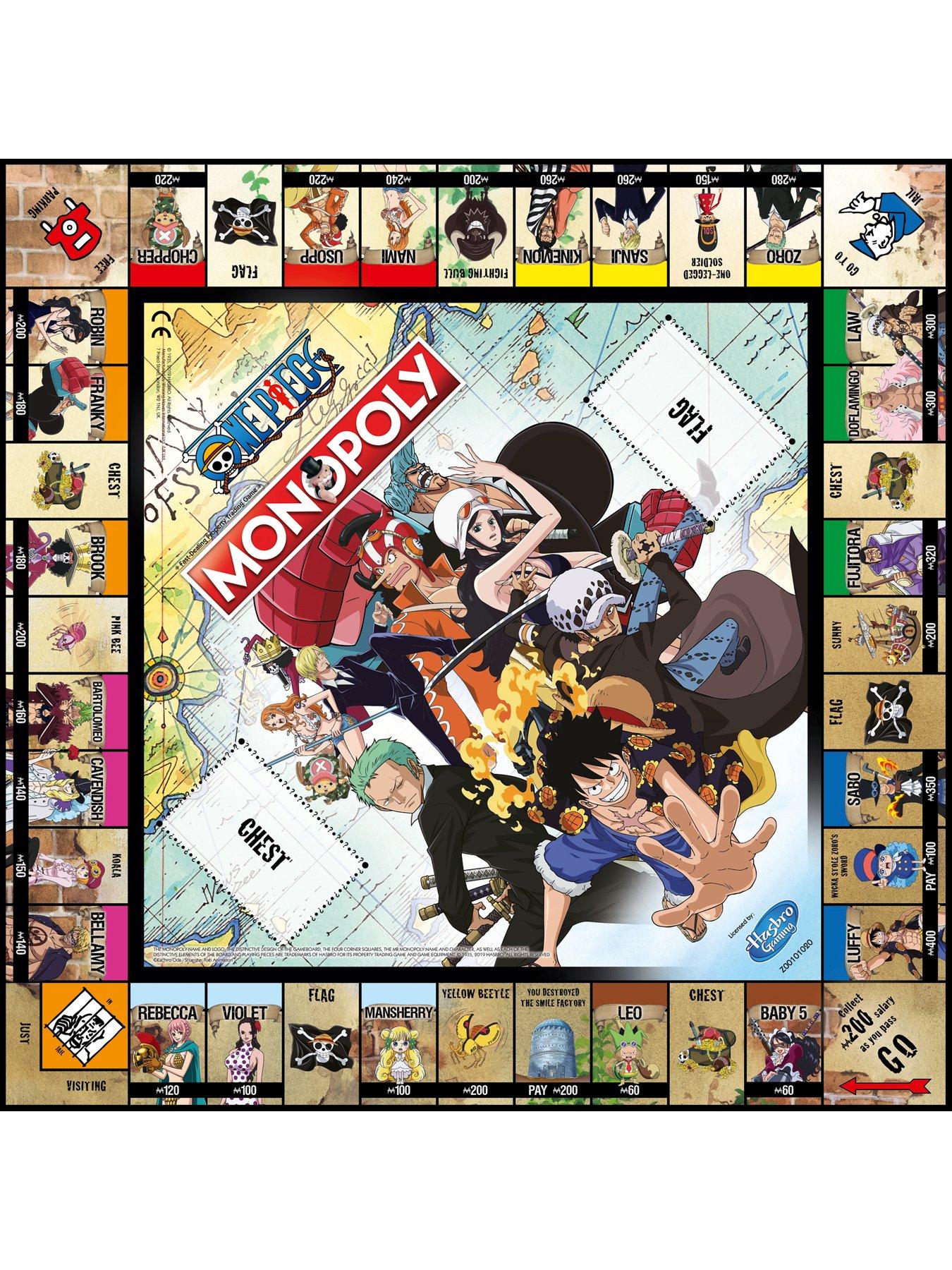  image of monopoly-one-piecenbspanime-seriesnbspmonopoly-board-game