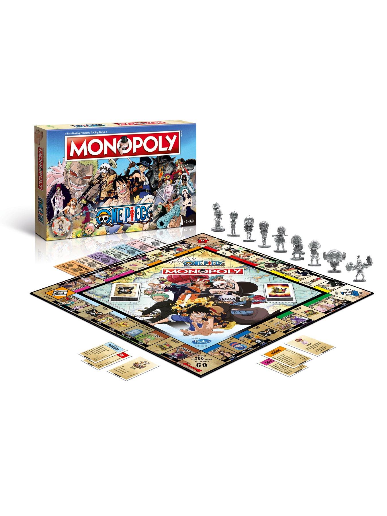  image of monopoly-one-piecenbspanime-seriesnbspmonopoly-board-game