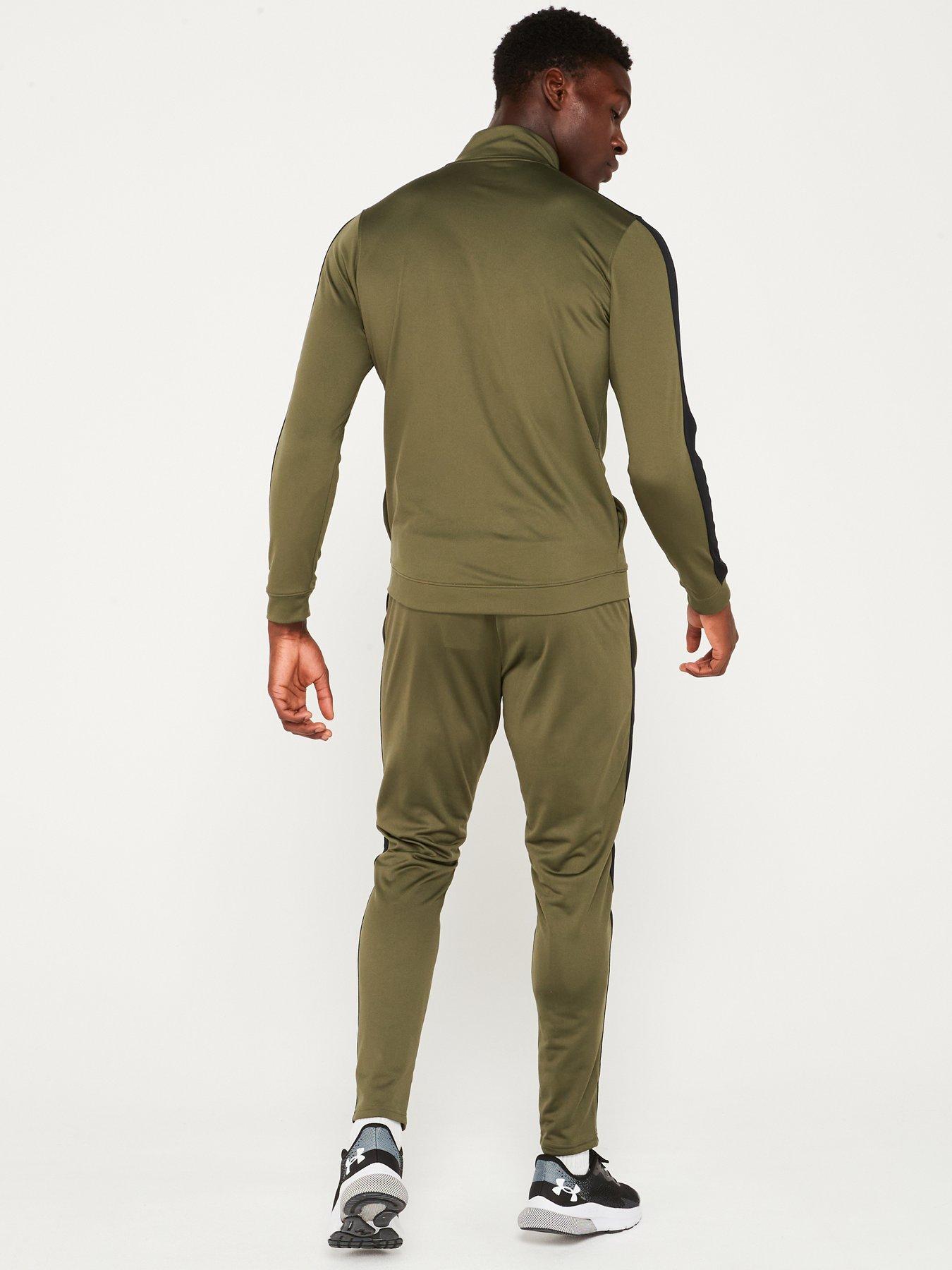 Under armour outlet green tracksuit