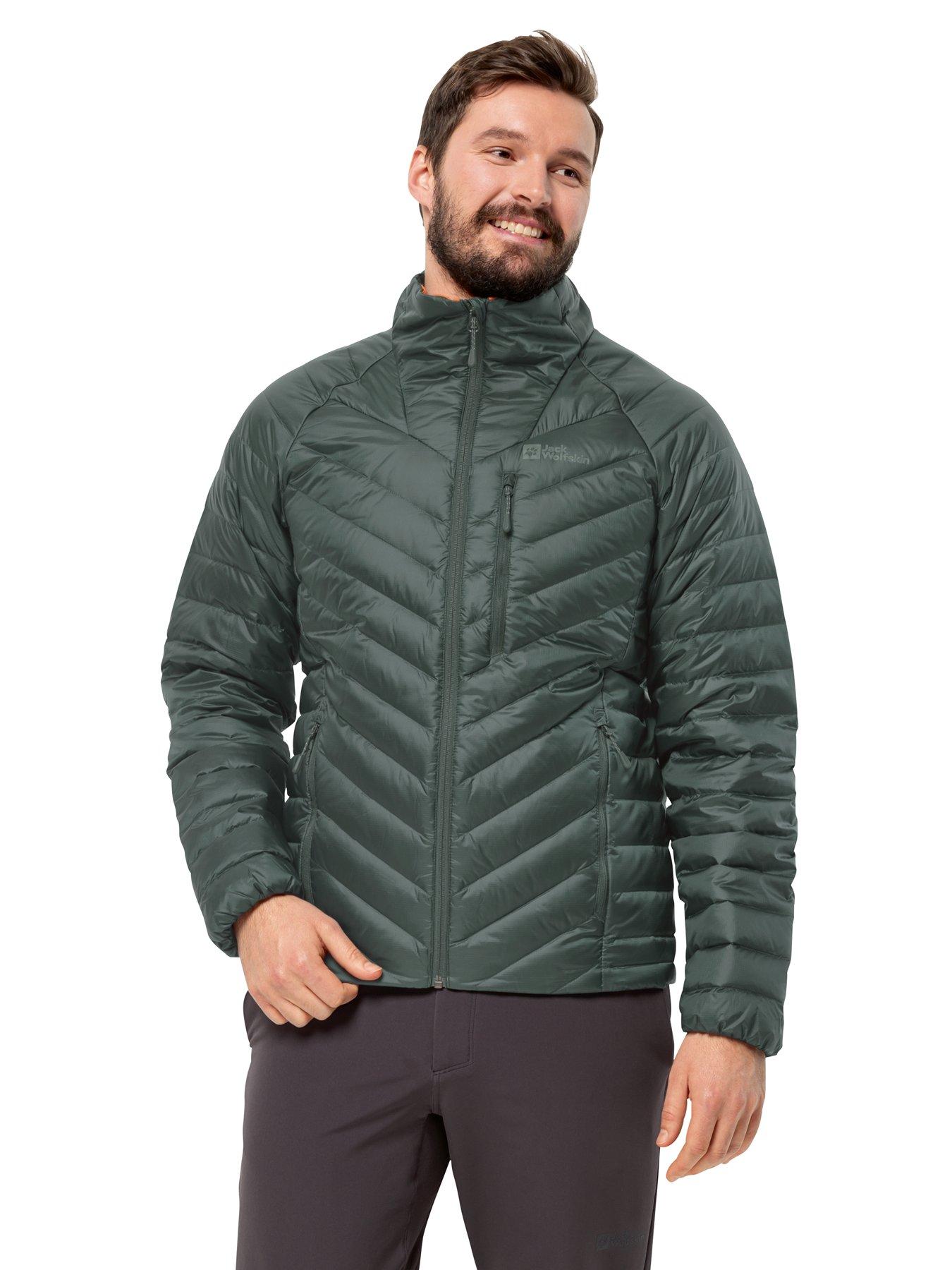 Jack Wolfskin Cyrox Insulated Down Jacket - Green | littlewoods.com