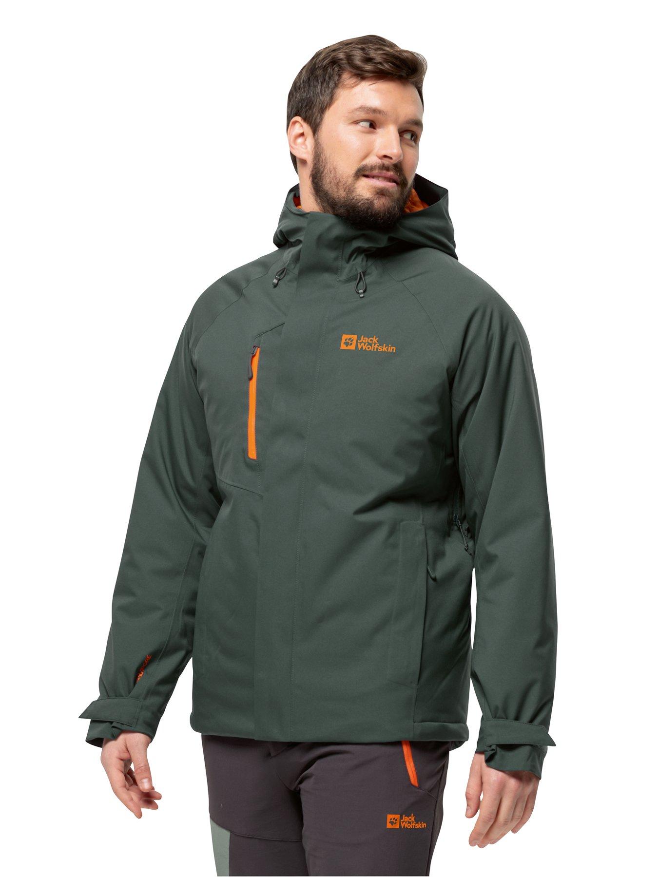 Jack Wolfskin Cyrox Insulated Down Jacket - Green | littlewoods.com