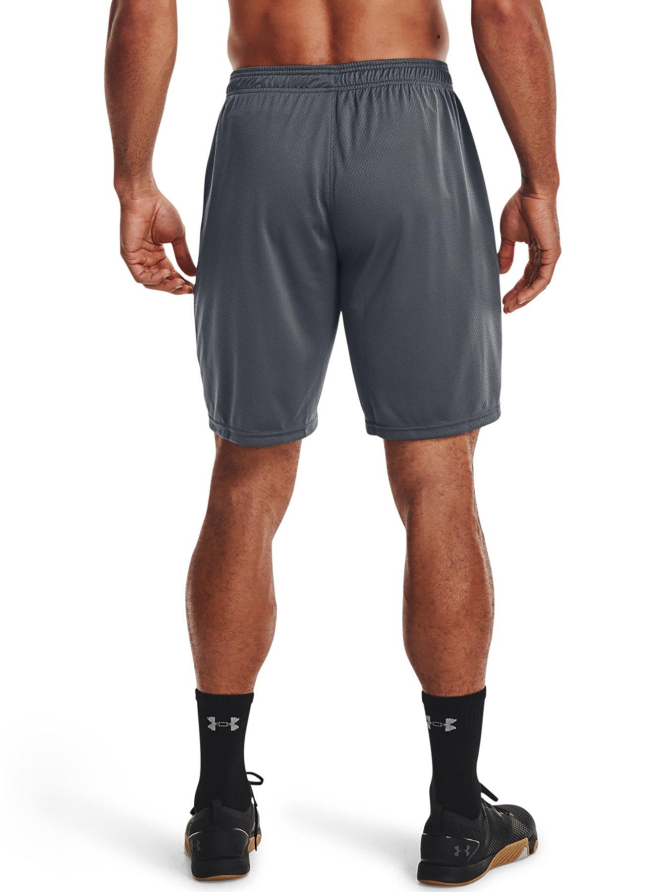 UNDER ARMOUR Mens Unstoppable Cargo Shorts - Grey/black