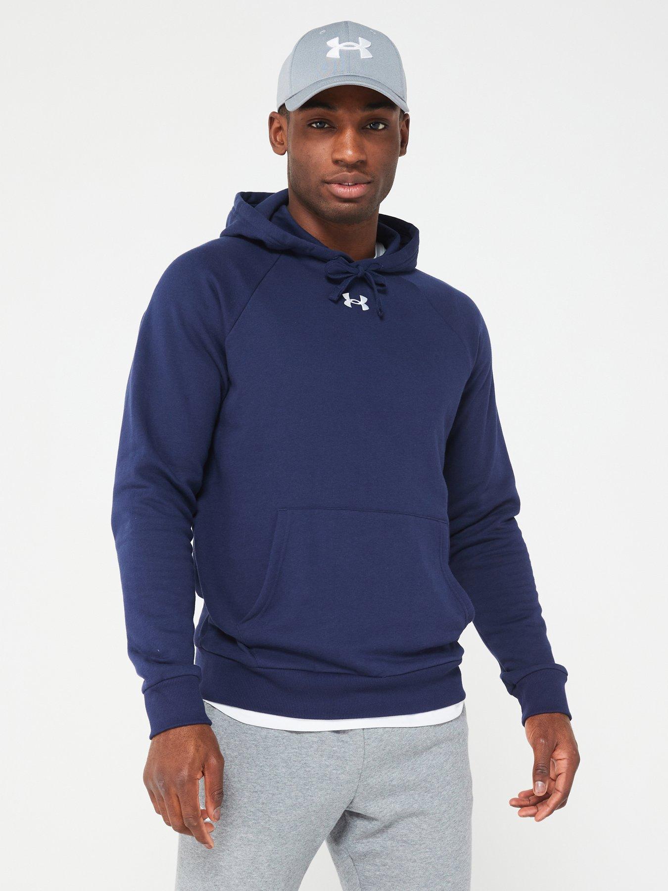 undefined Men's Training Rival Fleece Hoodie - Navy