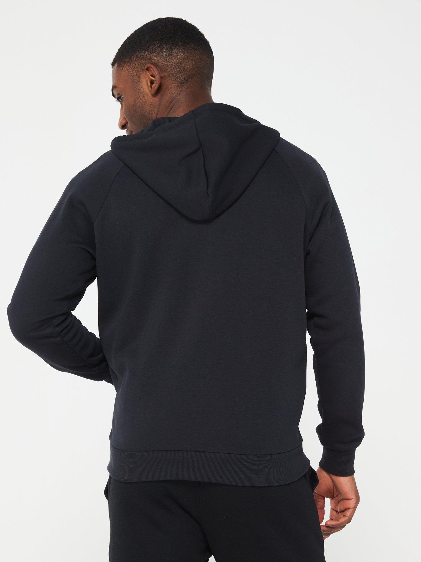 Under Armour Rival Fleece Men's Tennis Hoodie - Black