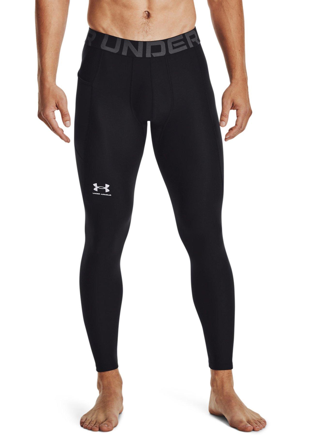 UNDER ARMOUR Heat Gear Armour Tights - Black/White