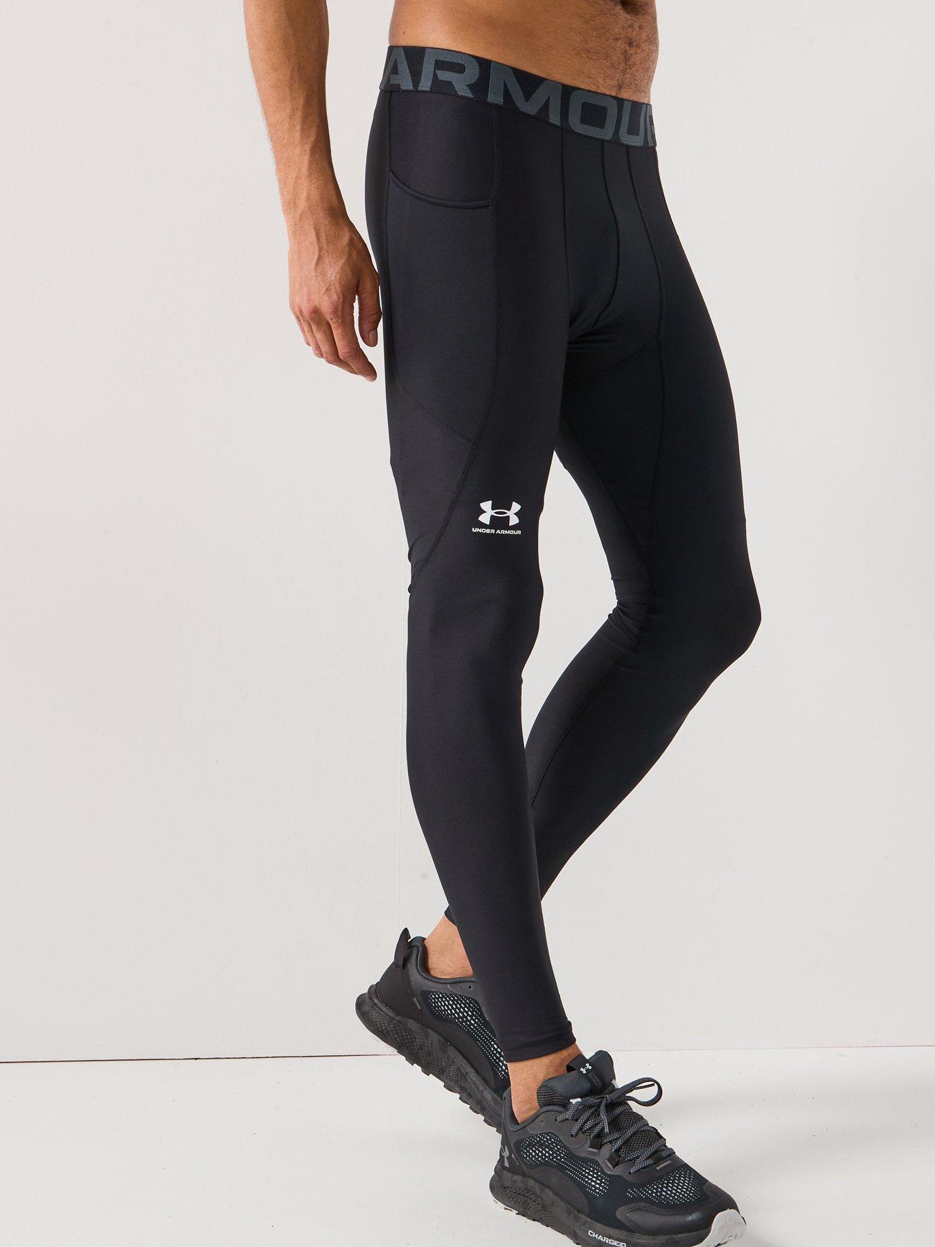 UNDER ARMOUR Heat Gear Armour Tights - Black/White