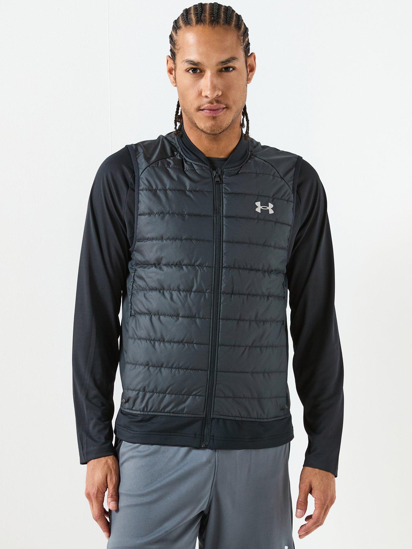 UNDER ARMOUR Men's Running Storm Insulated Gilet - Black