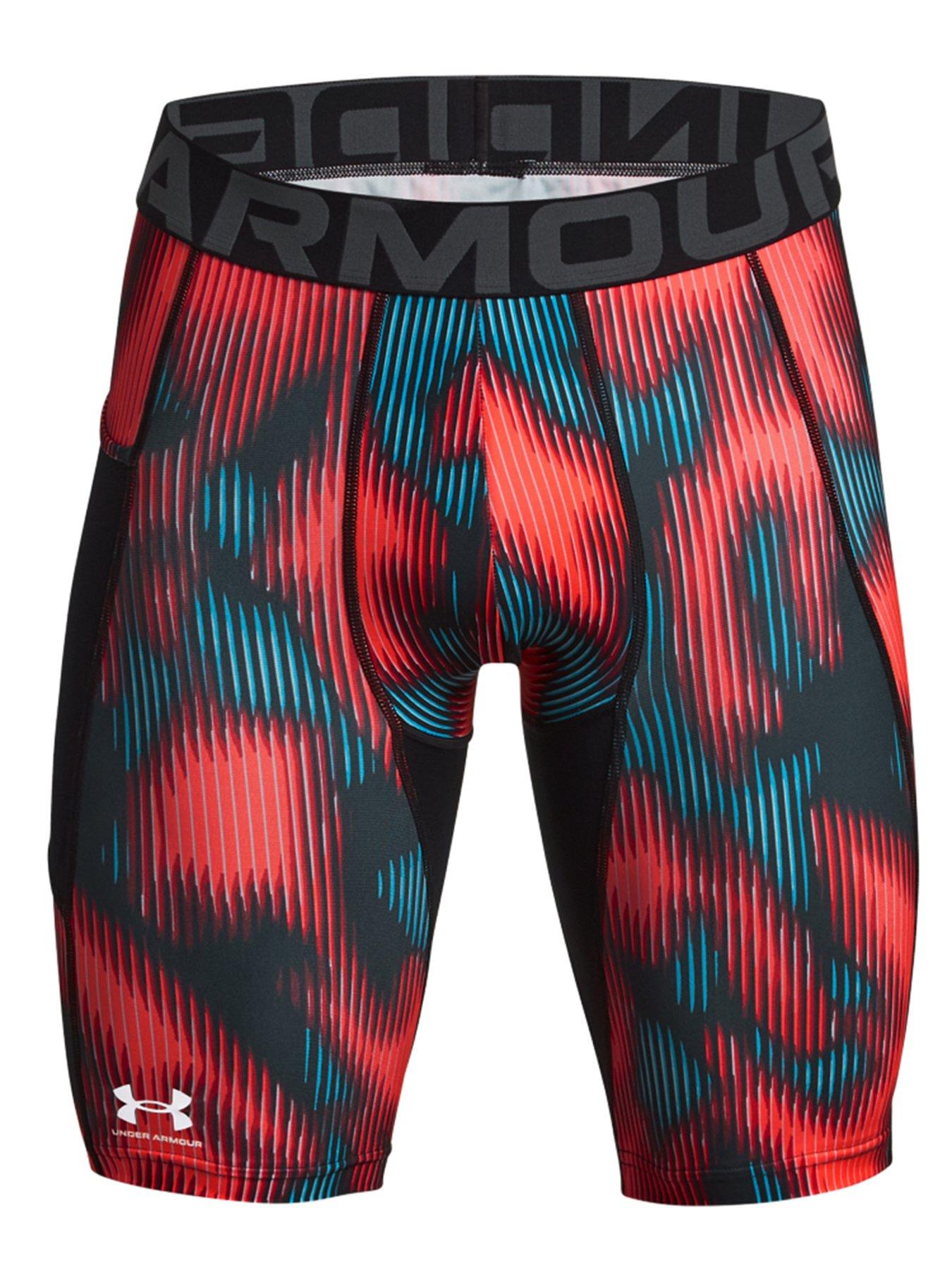 under-armour-heat-gear-printed-long-shorts-pink