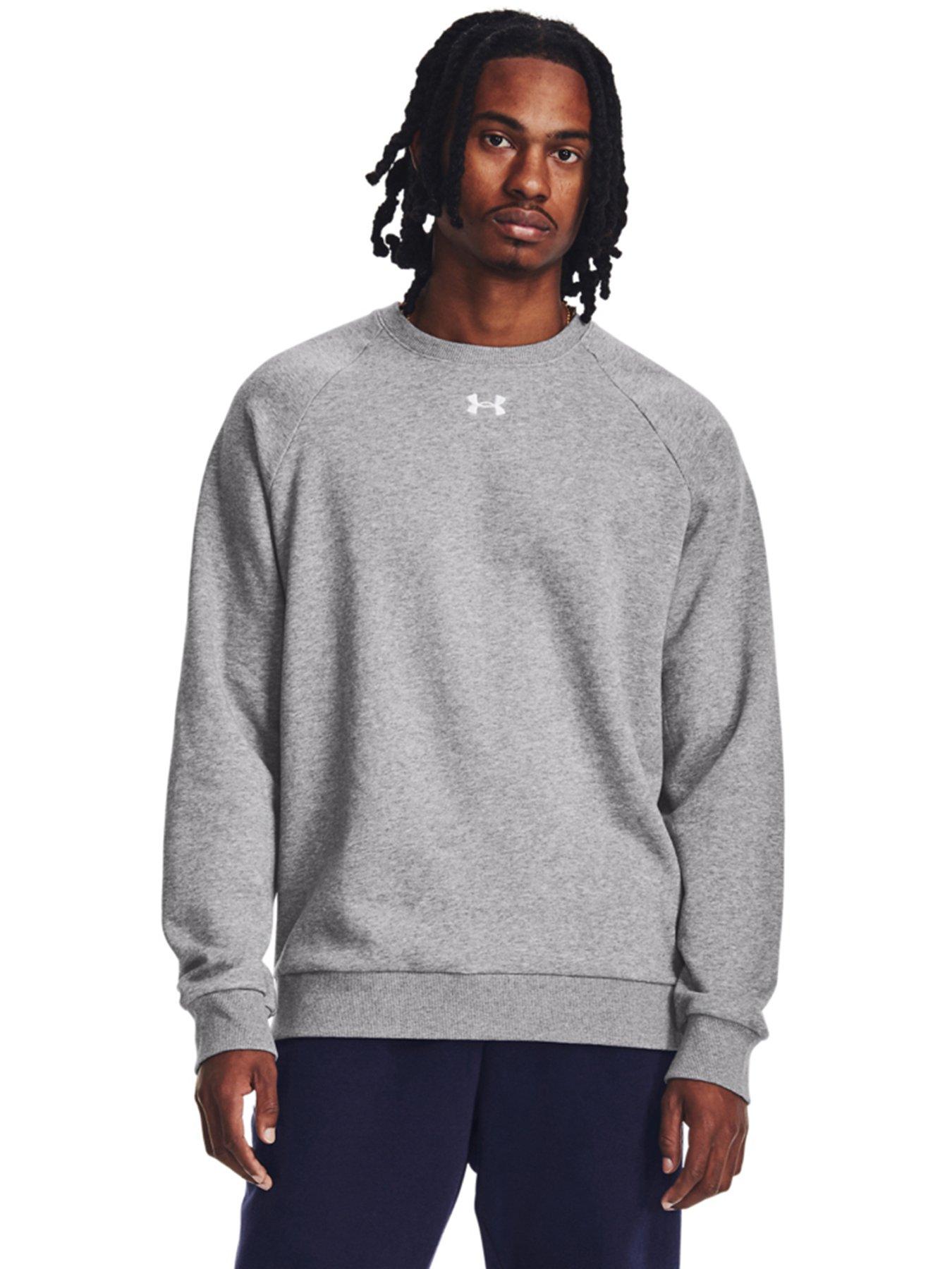 UNDER ARMOUR Rival Fleece Crew Sweat - Grey