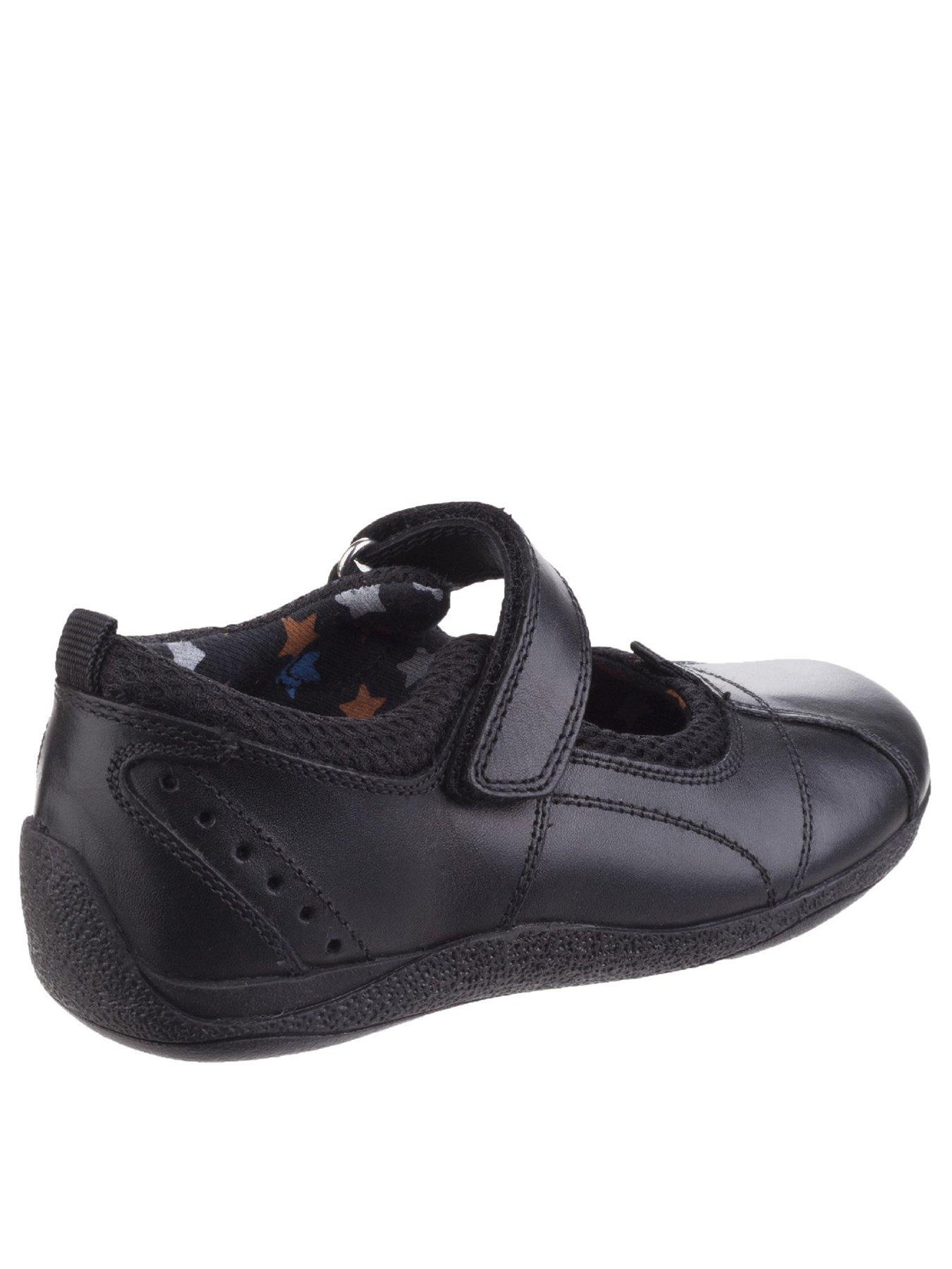  image of hush-puppies-cindy-snr-school-shoe-black