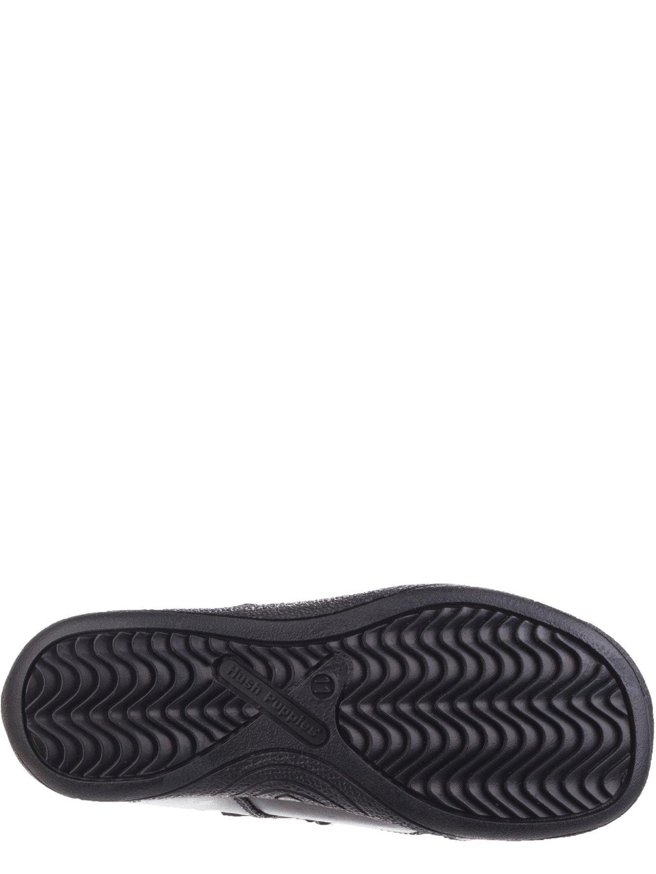  image of hush-puppies-cindy-snr-school-shoe-black