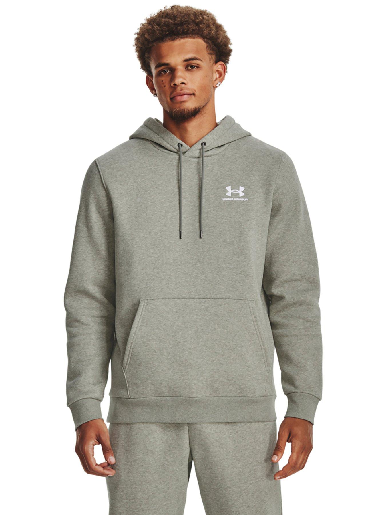 Khaki under armour clearance hoodie