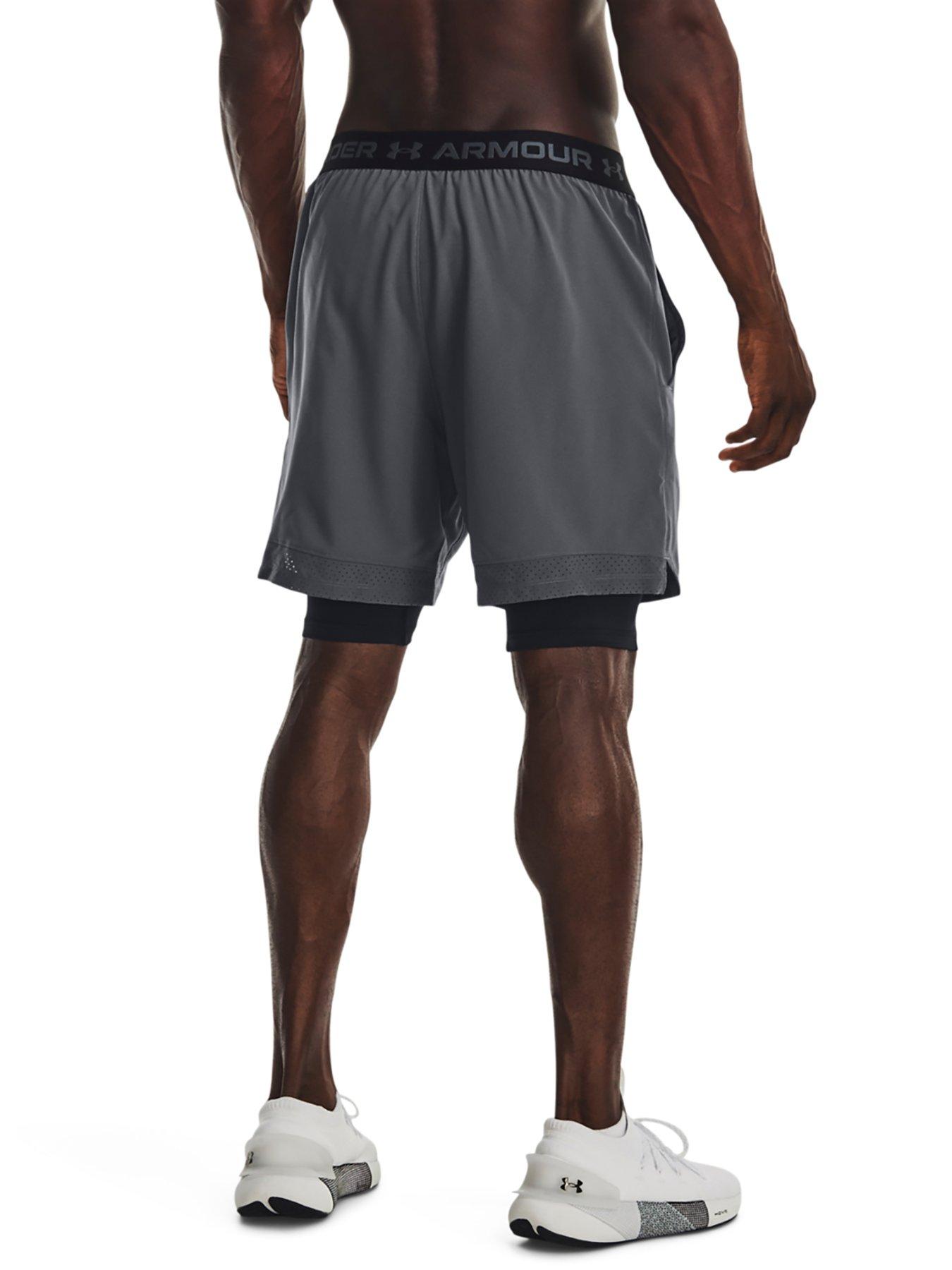 UNDER ARMOUR Mens Training Vanish Woven 2In1 Shorts - Grey