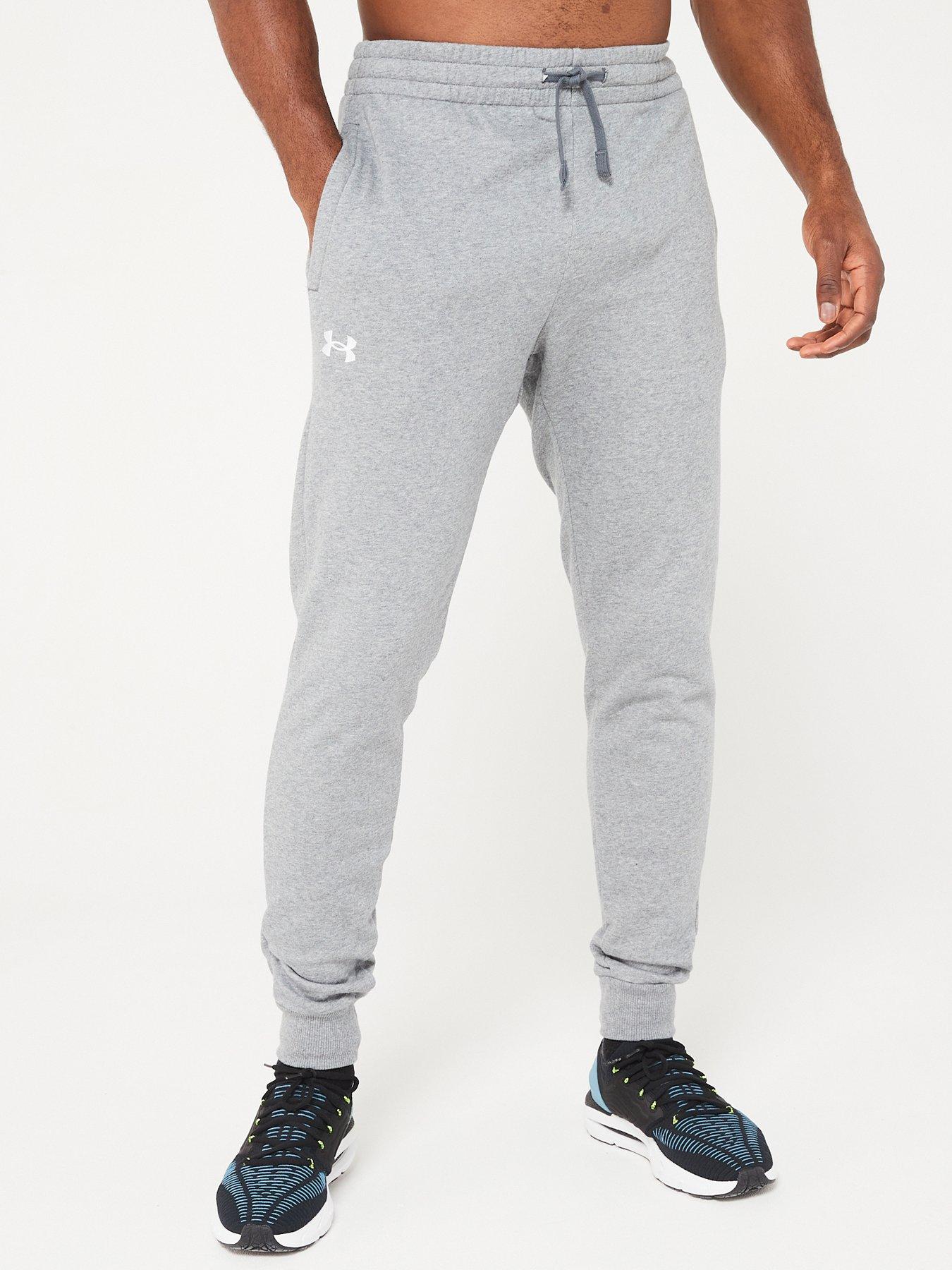Image 1 of 4 of UNDER ARMOUR Mens Training Rival Fleece Joggers - Grey