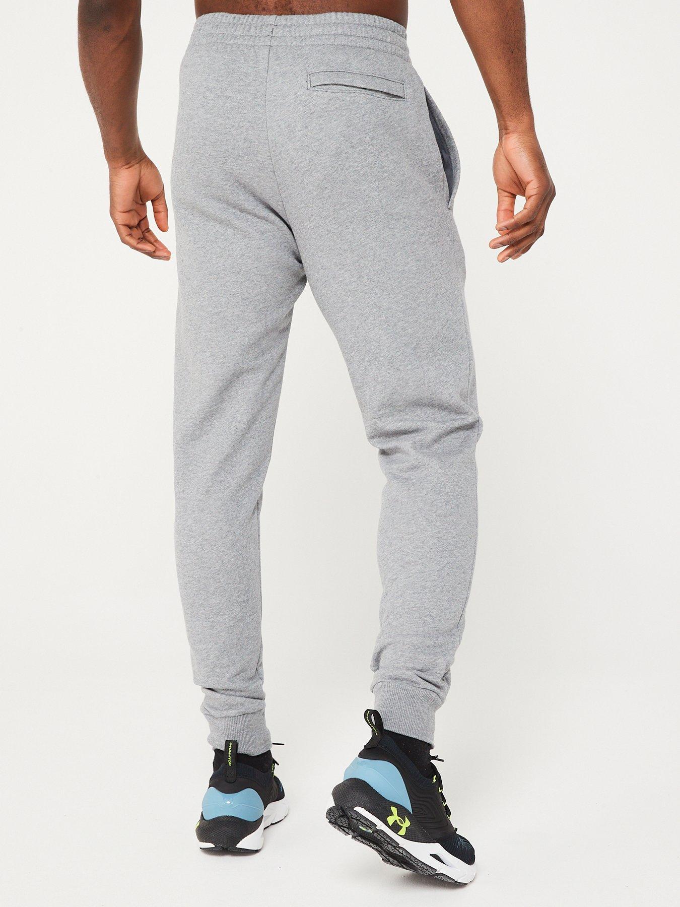 Image 2 of 4 of UNDER ARMOUR Mens Training Rival Fleece Joggers - Grey