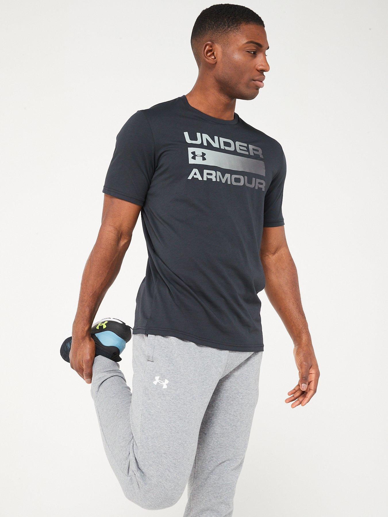 Image 4 of 4 of UNDER ARMOUR Mens Training Rival Fleece Joggers - Grey