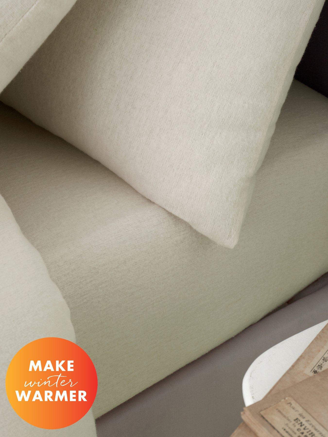 catherine-lansfield-brushed-100-cotton-fitted-sheet