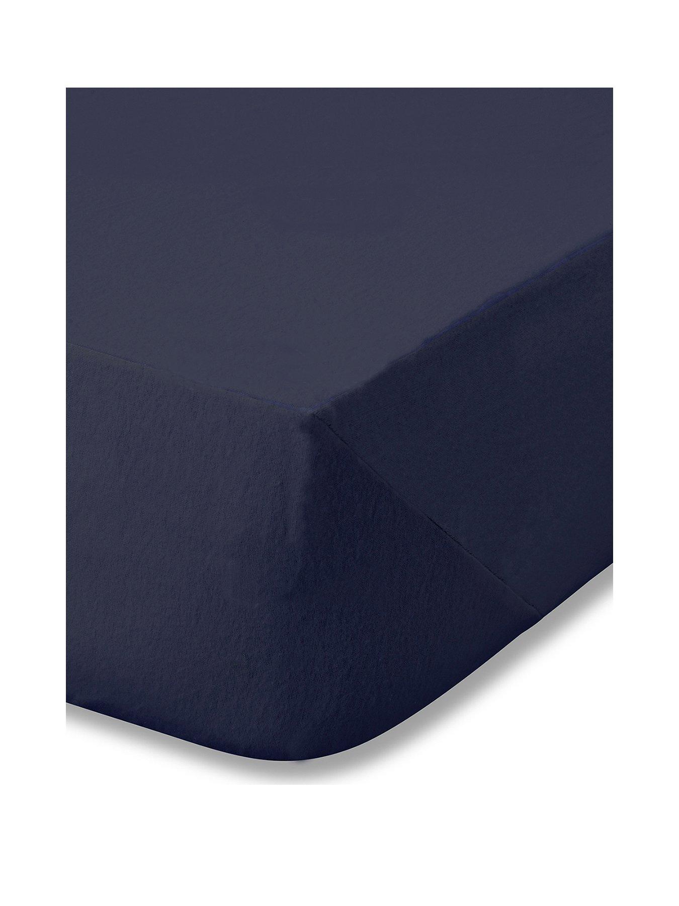 stillFront image of catherine-lansfield-brushed-100-cotton-fitted-sheet