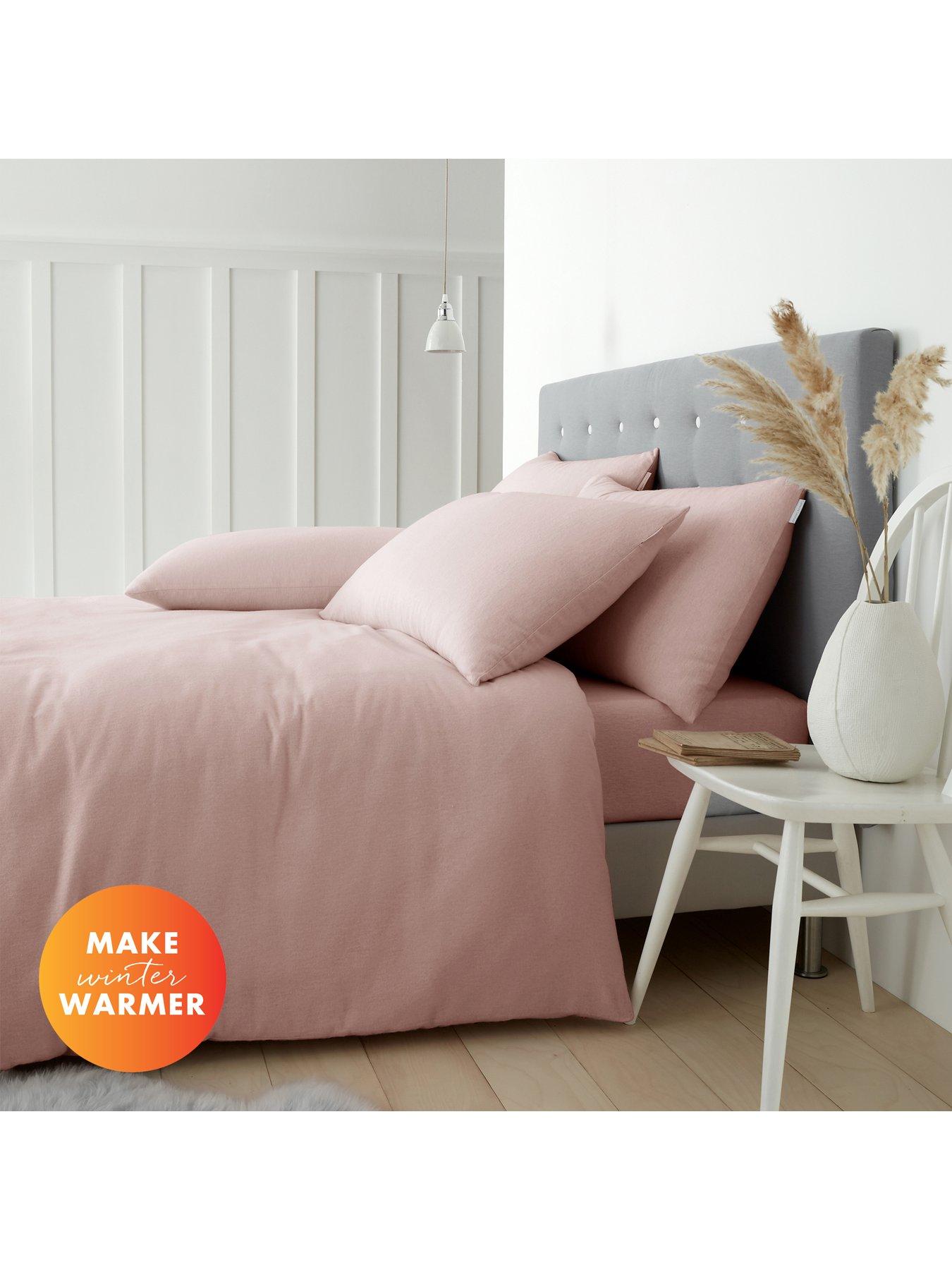 front image of catherine-lansfield-brushed-100-cotton-duvet-set