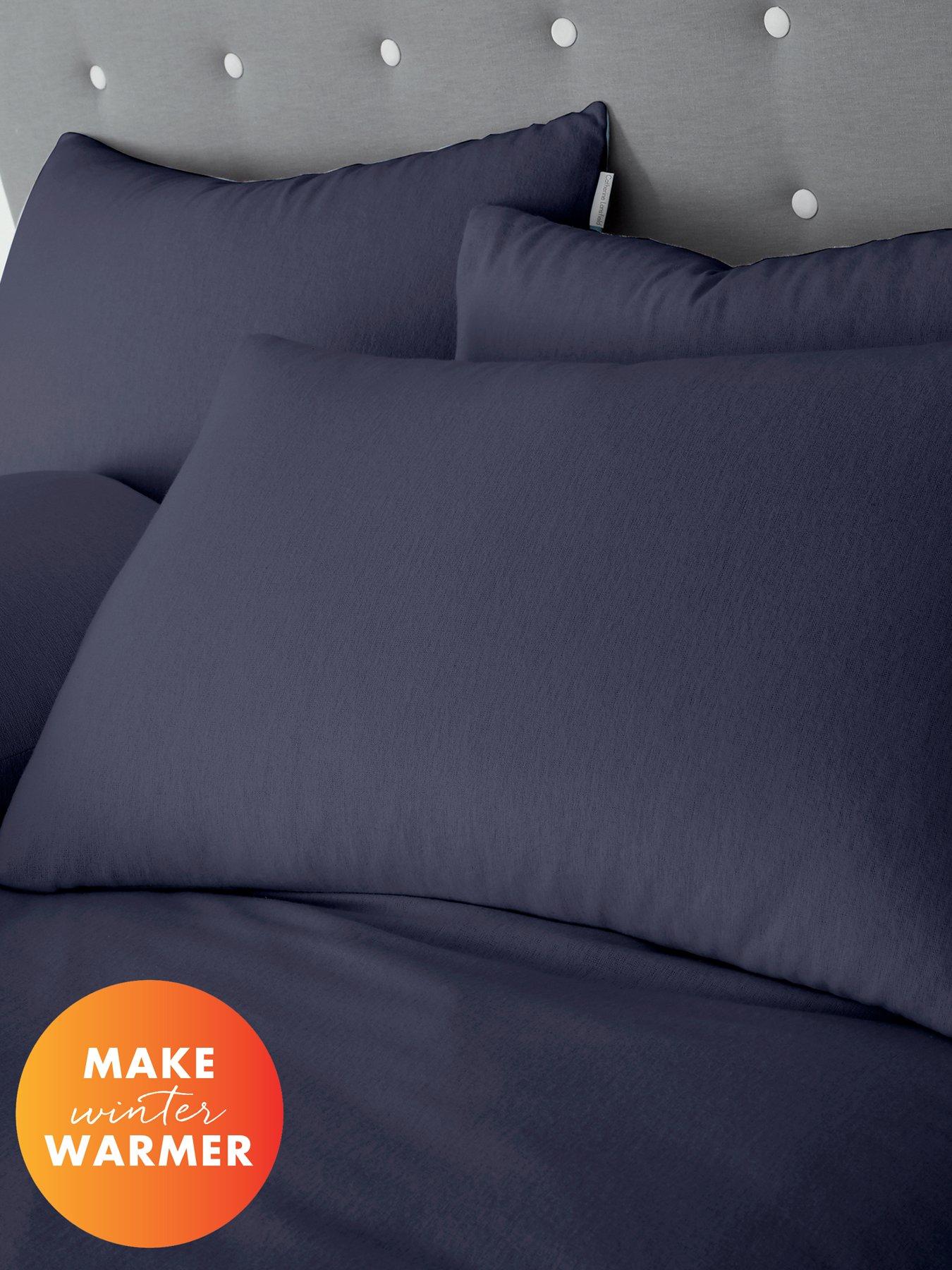 front image of catherine-lansfield-brushed-100-cotton-standard-pillow-case-pair