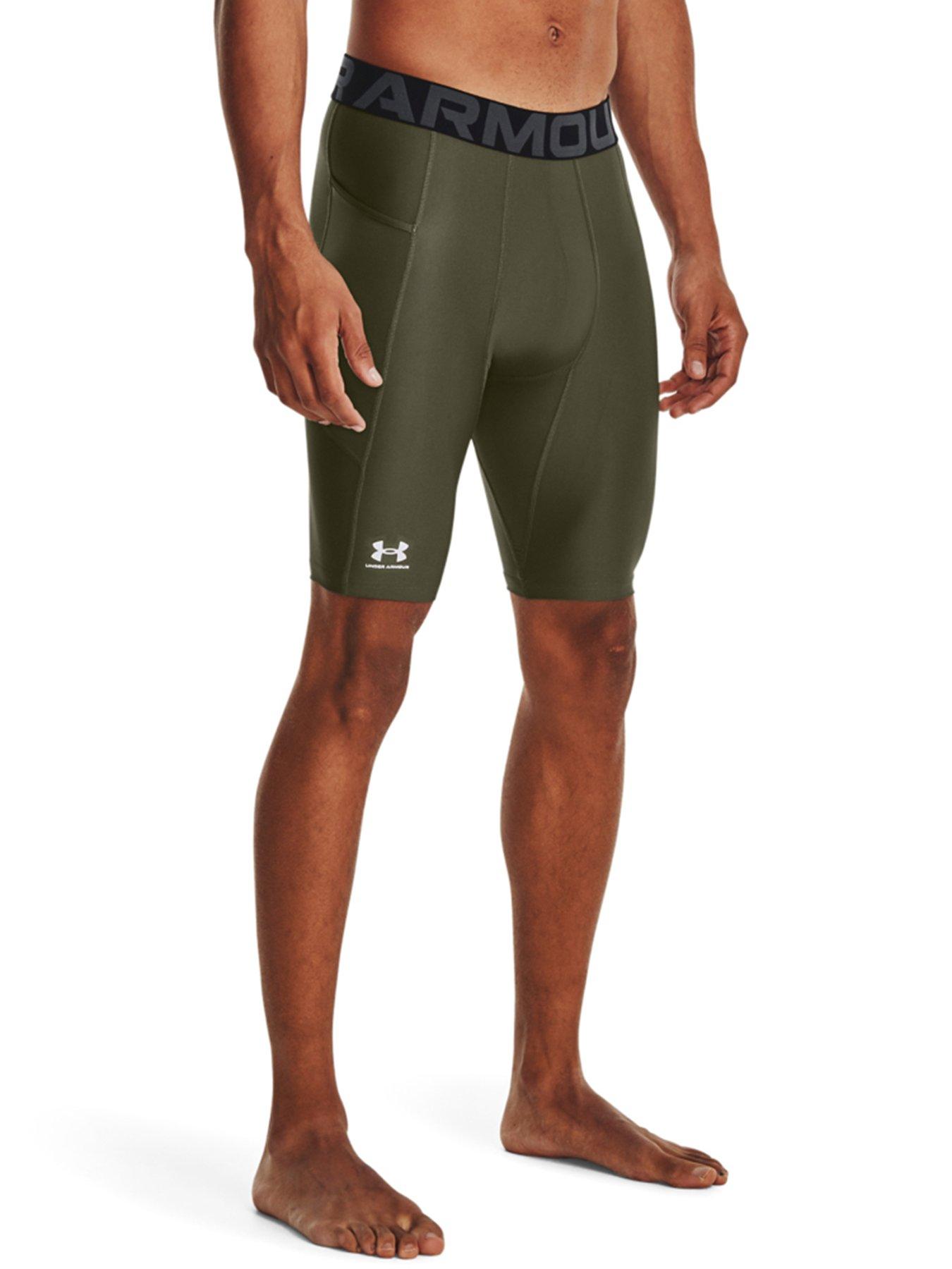 Heat Gear Armour Long Shorts - Khaki