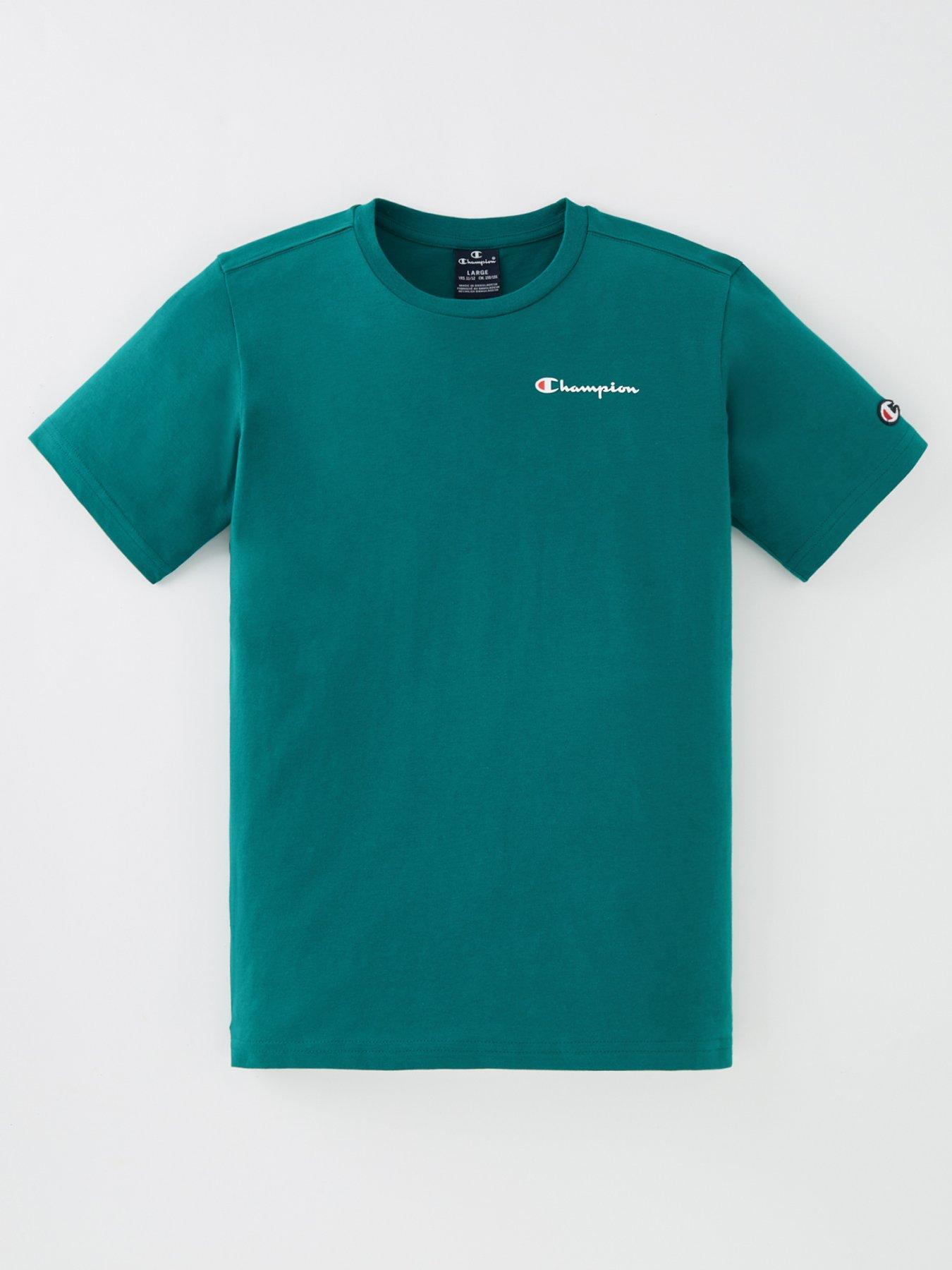 Champion store turquoise shirt