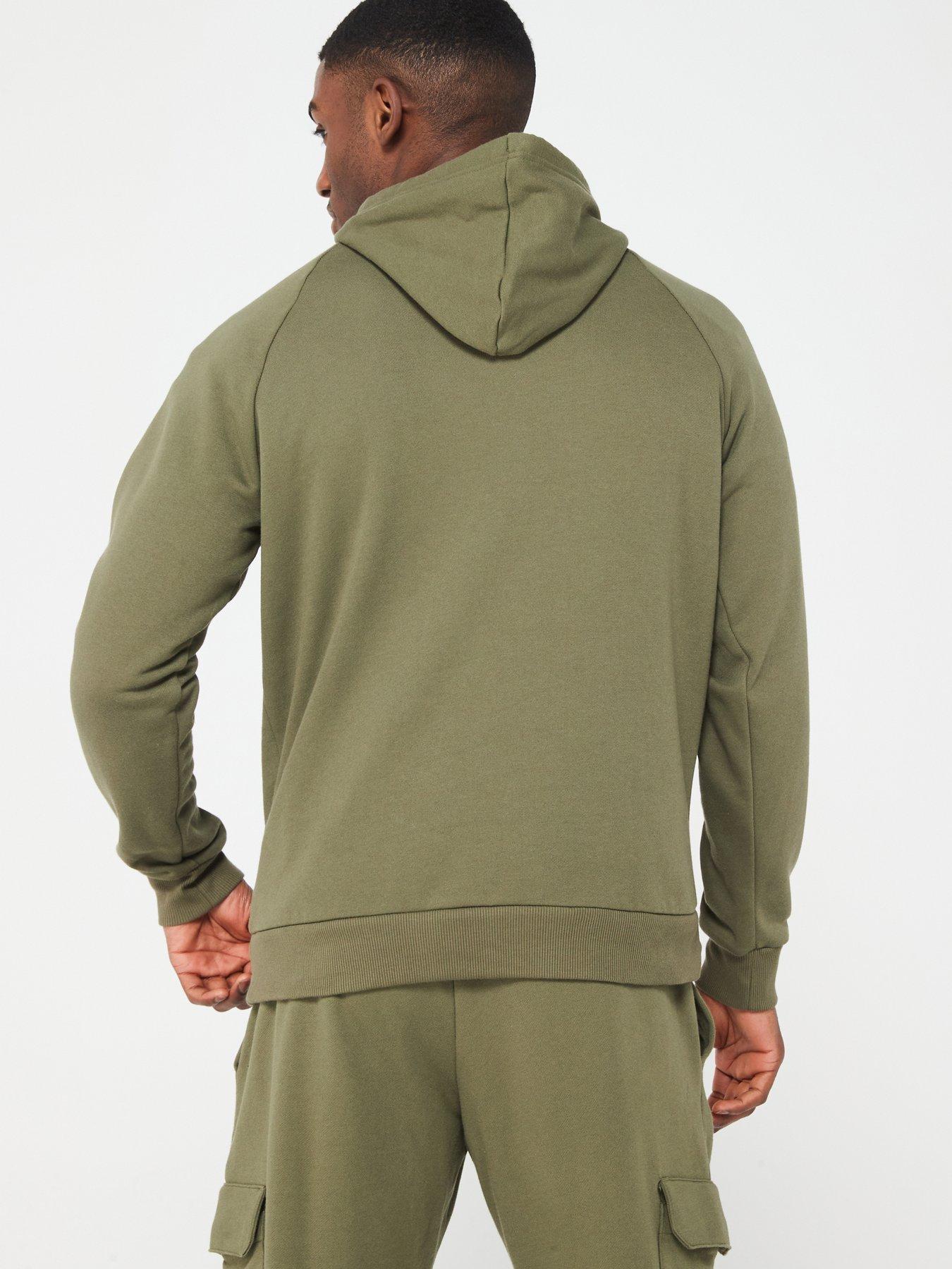 UNDER ARMOUR Mens Training Unstoppable Fleece Full Zip Hoodie